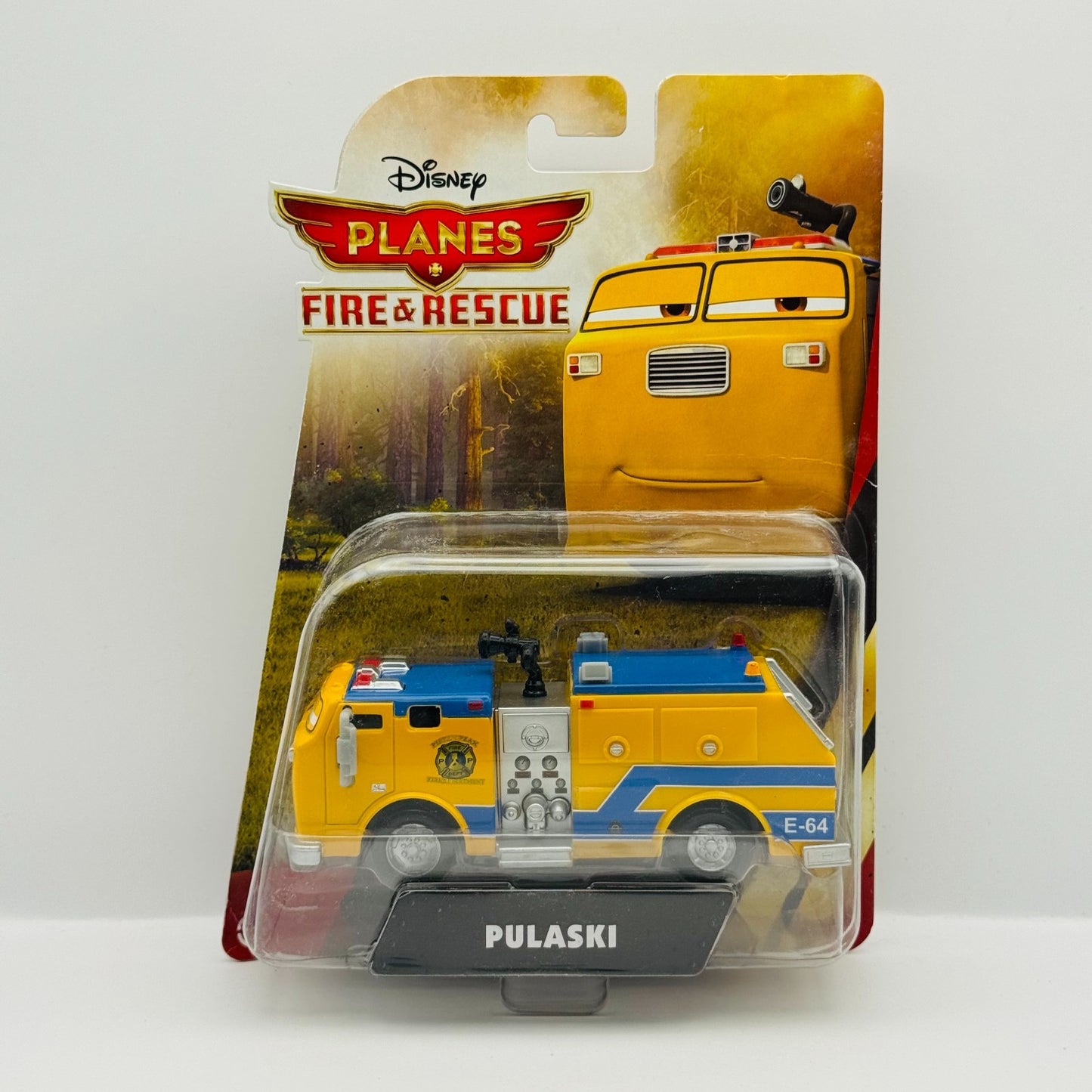 Disney Planes & Pixar Cars - PULASKI Fire & Rescue 2014 - 1:55 Diecast