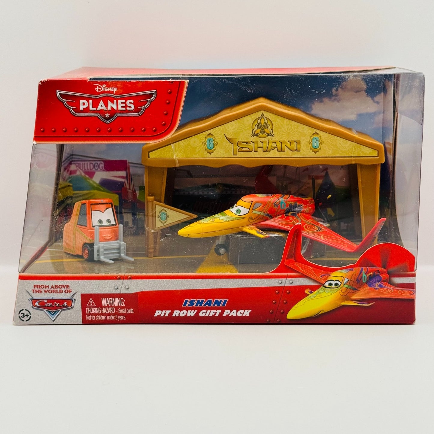 Disney Pixar Cars - ISHANI PITTY & ISHANI PIT ROW GIFT PACK TENT - 1:55 Diecast
