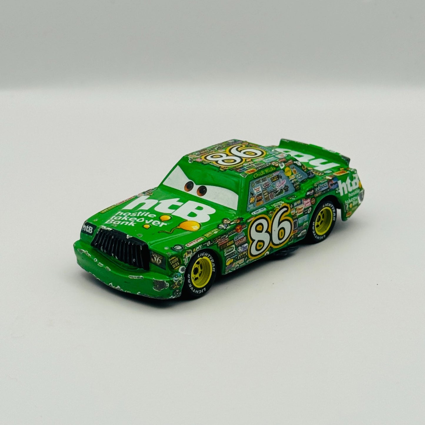 Disney Pixar Cars - CHICK HICKS HTB Piston Cup - 1:55 Diecast