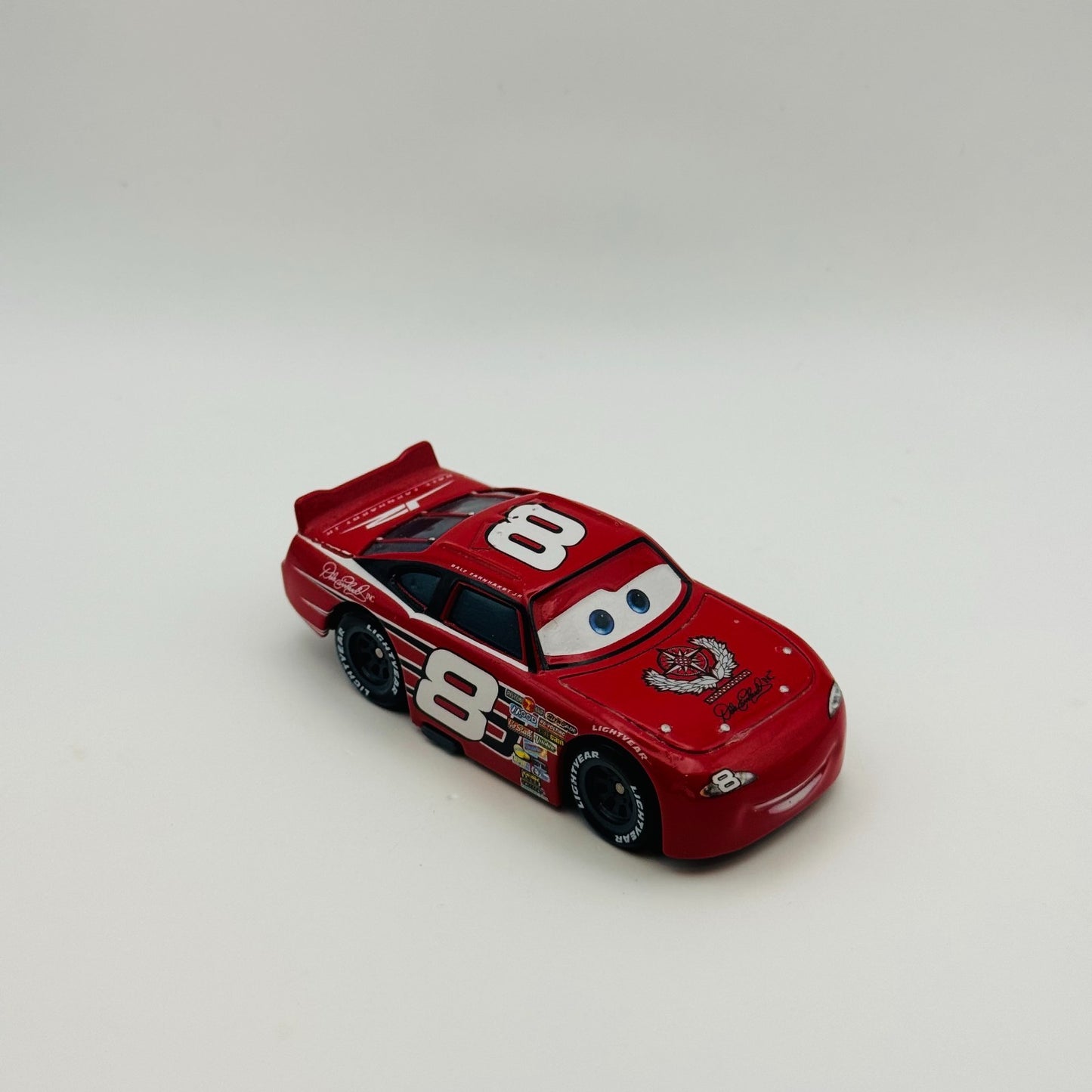 Disney Pixar Cars - DALE EARNHARDT JR BUDWEISER Piston Cup 2008- 1:55 Diecast