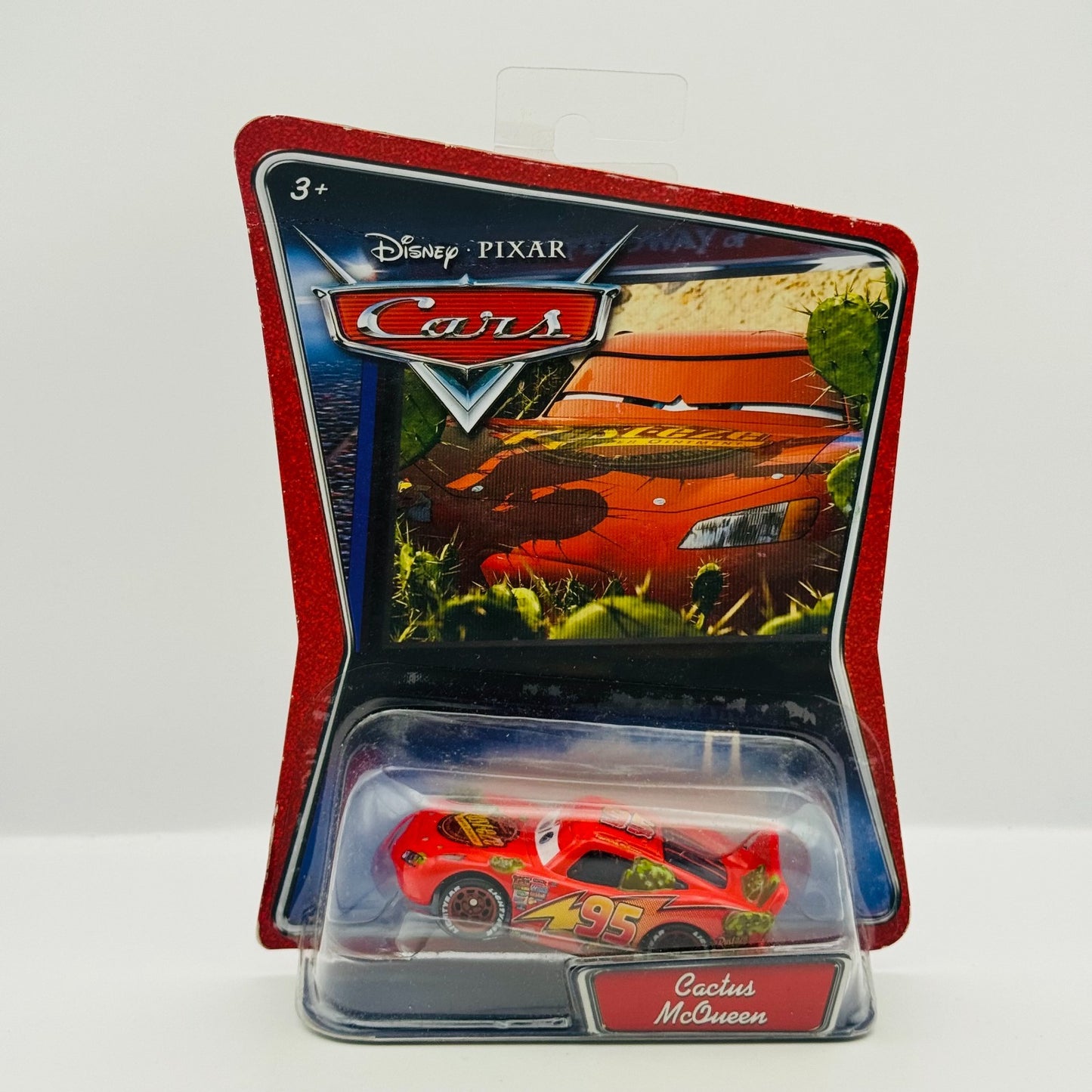 Disney Pixar Cars - CACTUS MCQUEEN Supercharged 2007 - 1:55 Diecast