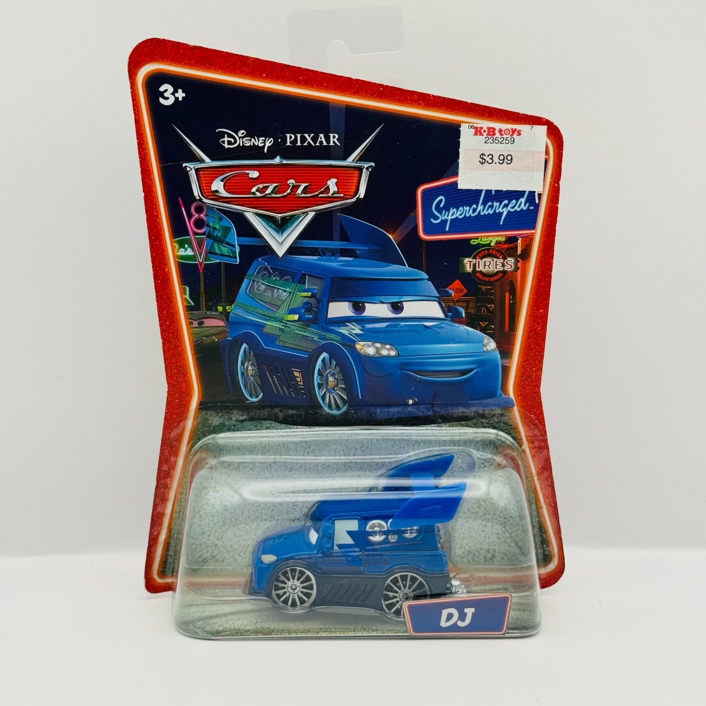 Disney Pixar Cars - DJ Tuners Supercharged 2007 - 1:55 Diecast