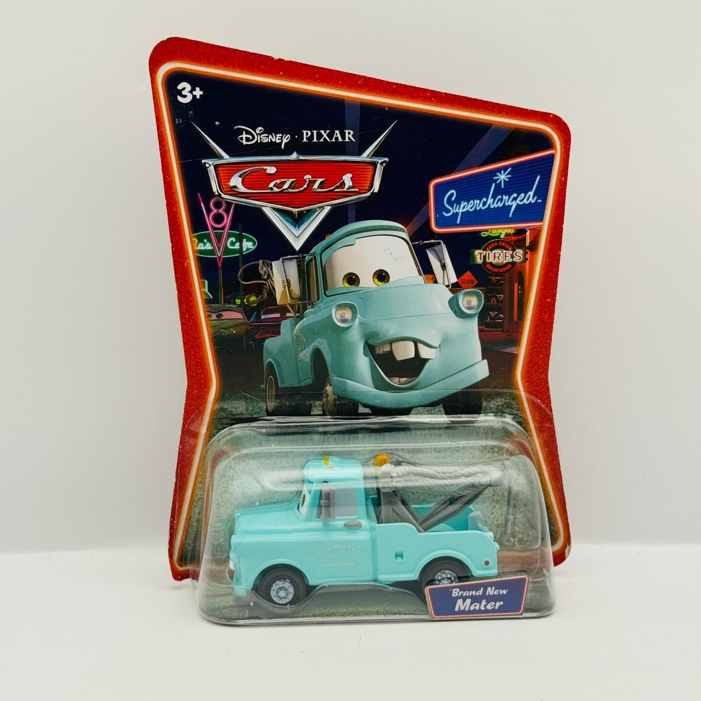 Disney Pixar Cars - HEYDAY BRAND NEW MATER BLUE Supercharged 2007 - 1:55 Diecast