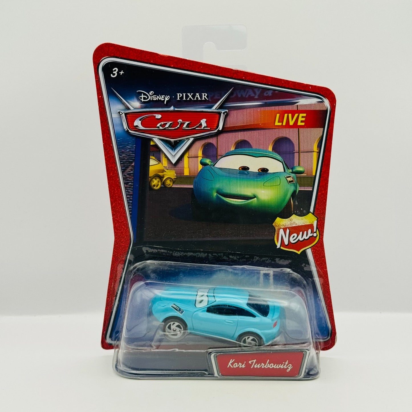 Disney Pixar Cars - KORI TURBOWITZ Supercharged 2007 - 1:55 Diecast