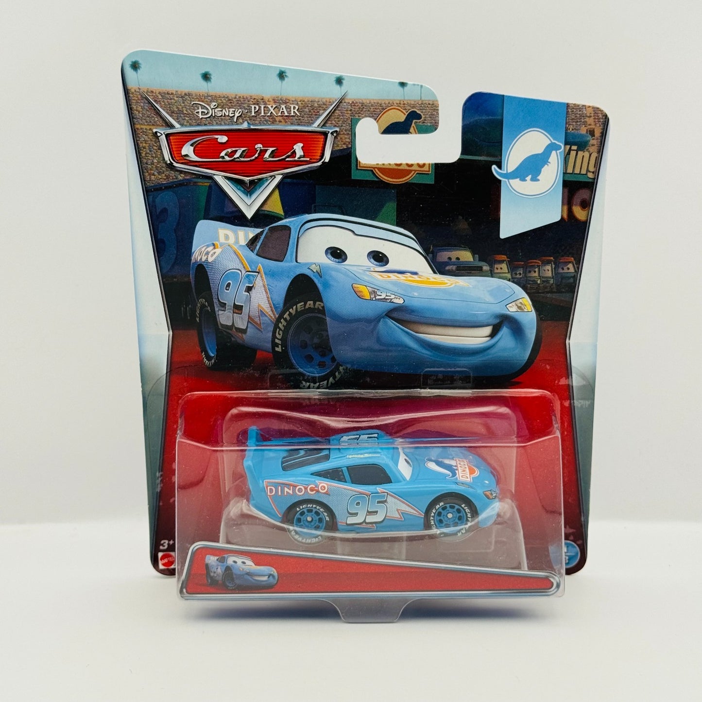 Disney Pixar Cars - DINOCO LIGHTNING MCQUEEN Dinoco 2015 - 1:55 Diecast