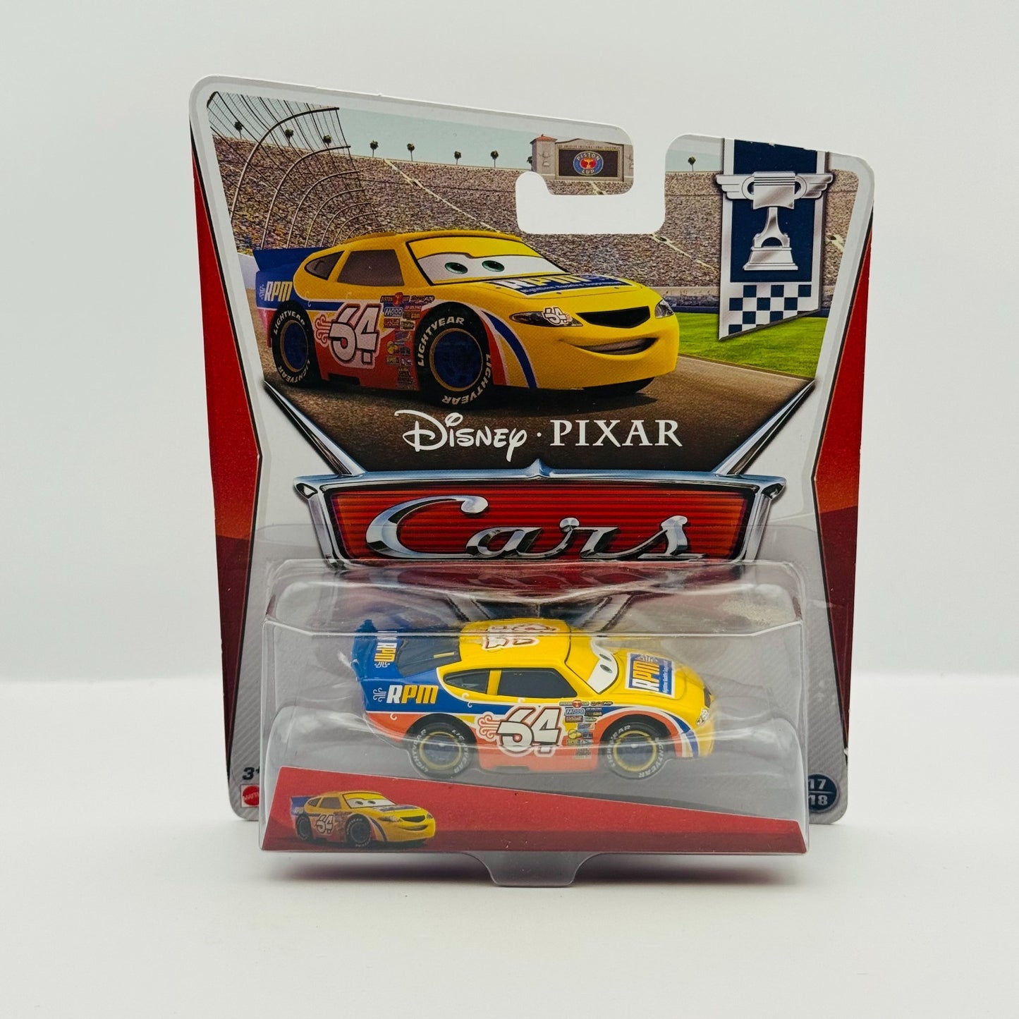 Disney Pixar Cars - RPM WINFORD BRADFORD RUTHERFORD Piston Cup 2013 1:55 Diecast