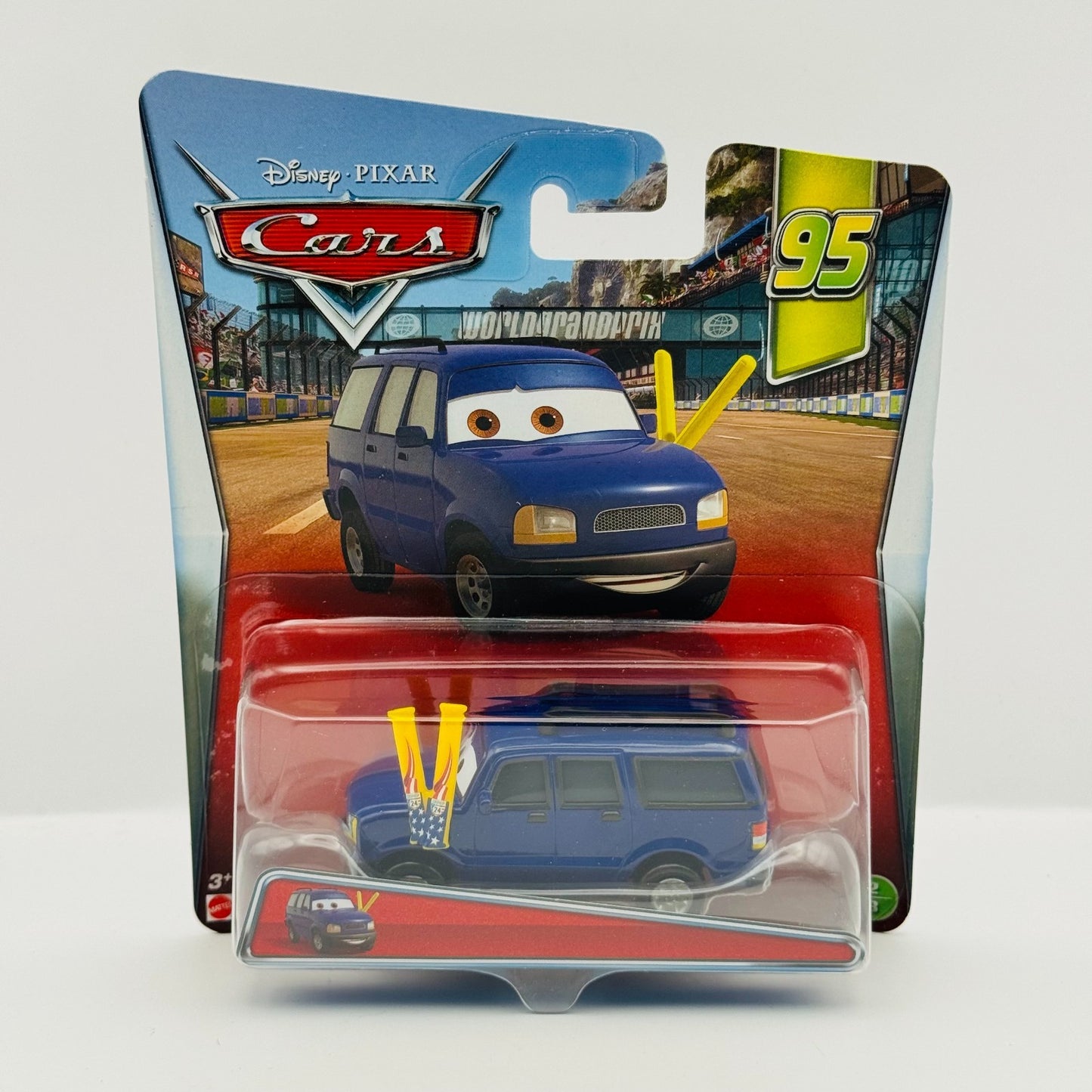 Disney Pixar Cars - CLUTCH FOSTER WGP Race Fans 2017 - 1:55 Diecast