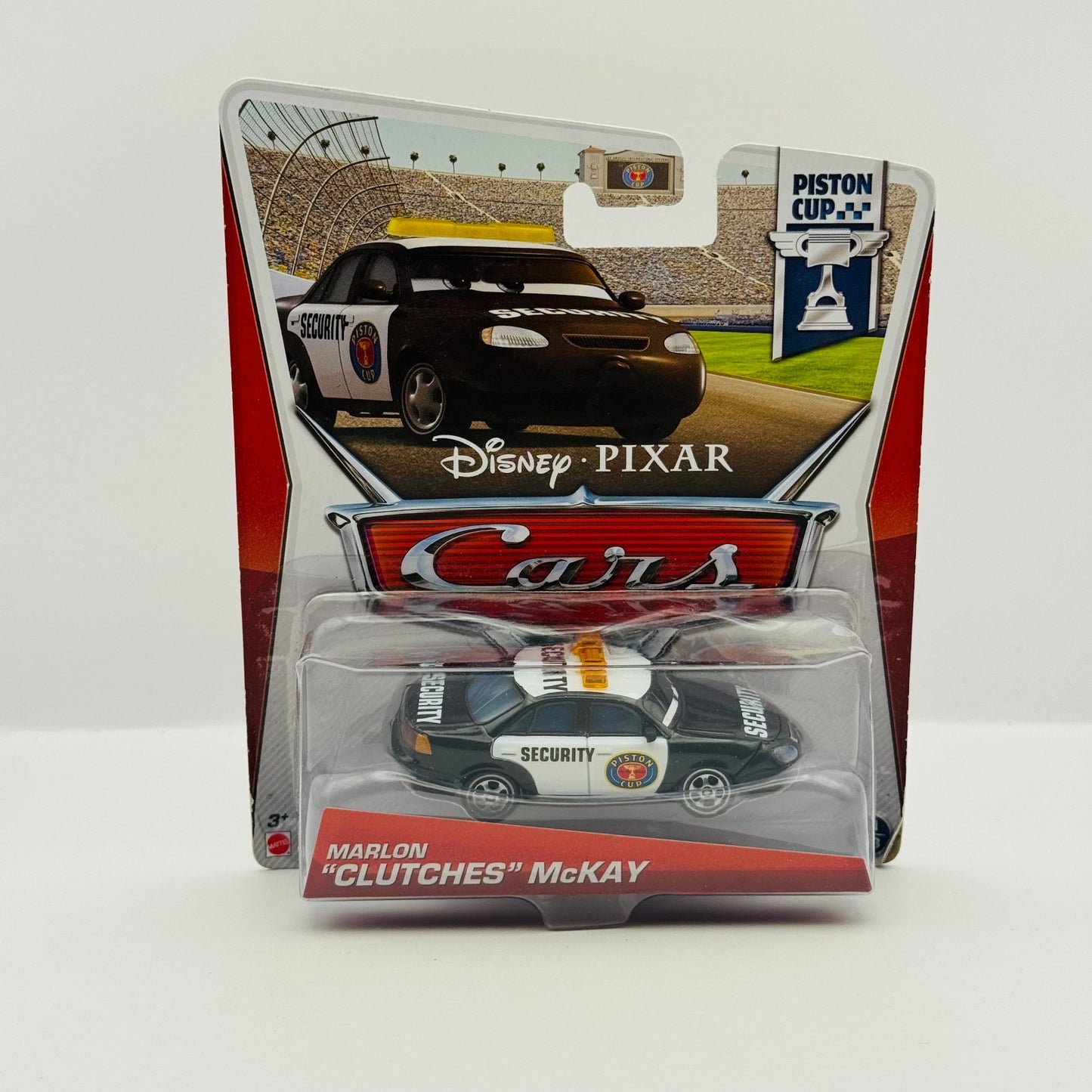 Disney Pixar Cars - MARLON CLUTCHES MCKAY Piston Cup 2013 - 1:55 Diecast