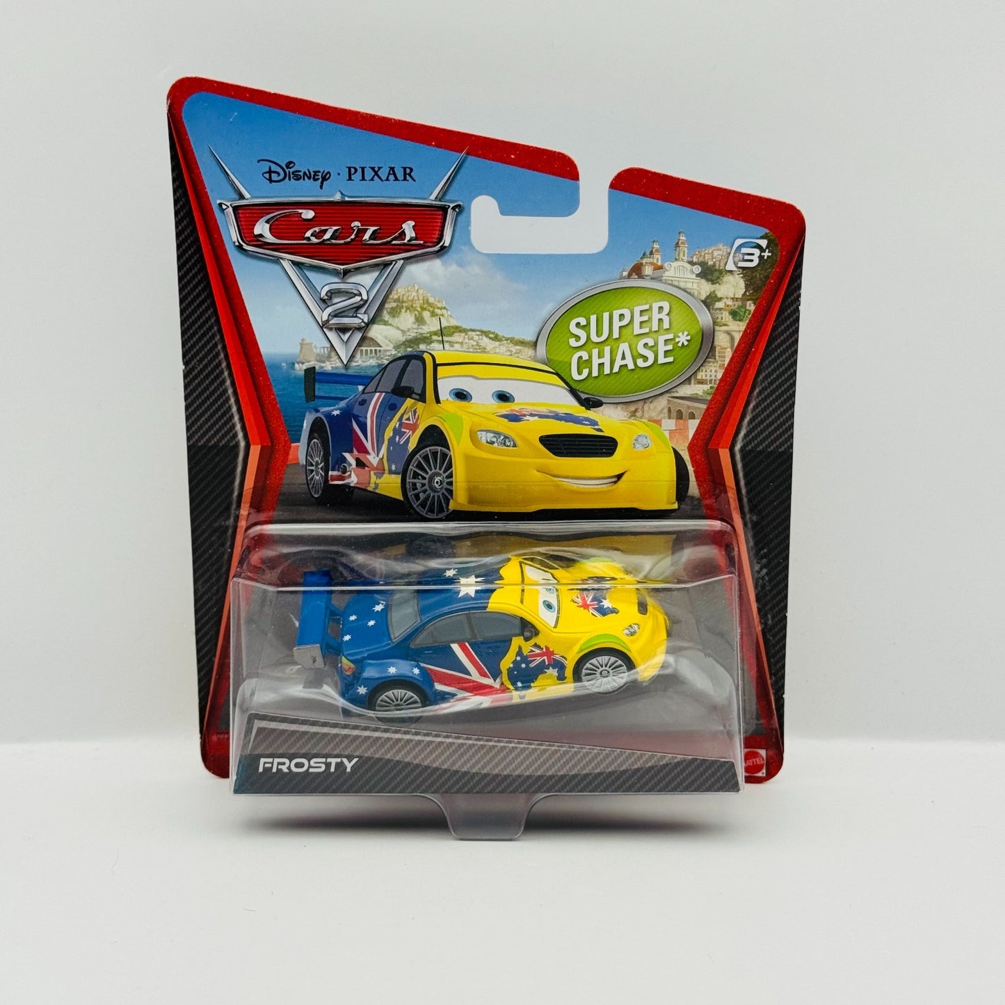 Disney Pixar Cars - FROSTY WINTERBOTTOM Australia SUPER CHASE 2012 -1:55 Diecast