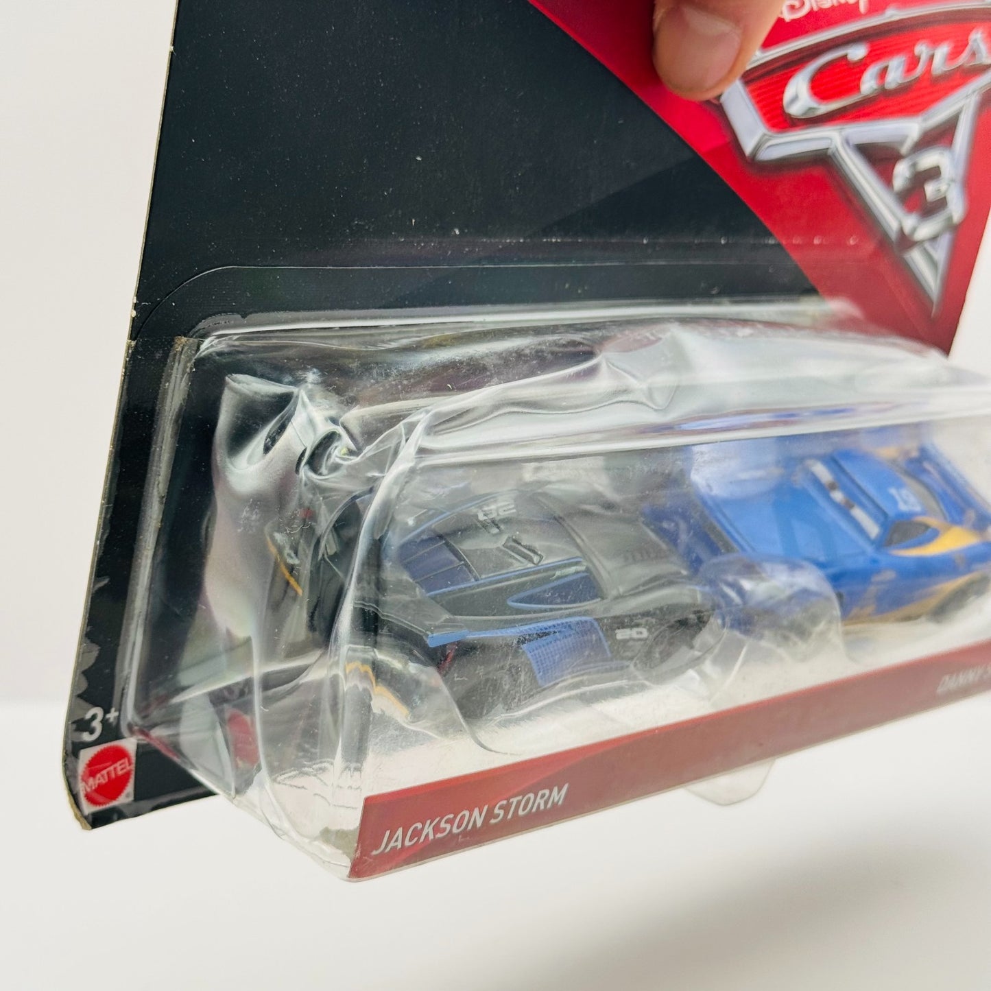 Disney Pixar Cars - JACKSON STORM & PURPLE DANNY SWERVEZ 2017 - 1:55 Diecast