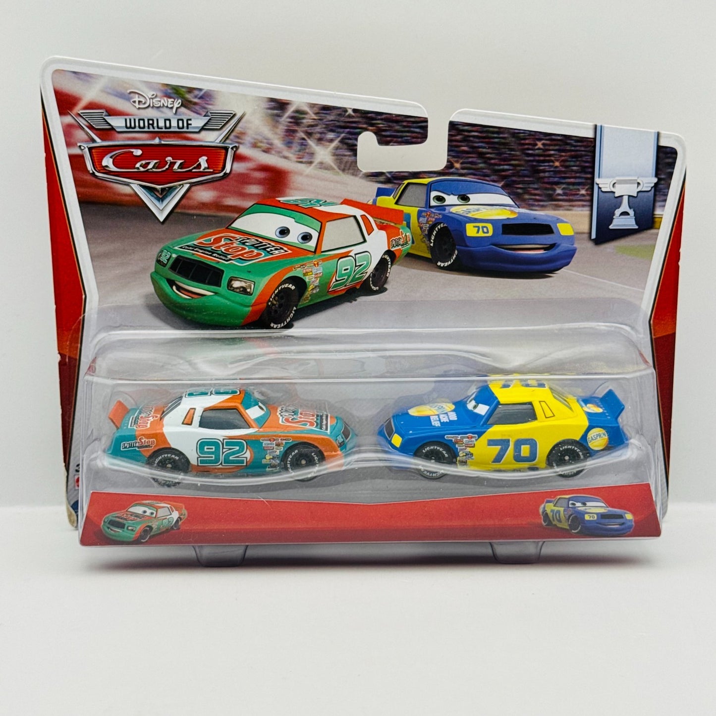 Disney Pixar Cars MURRAY SPUTTER STOP FLOYD MULVIHILL GASPRIN 2014 1:55 Diecast