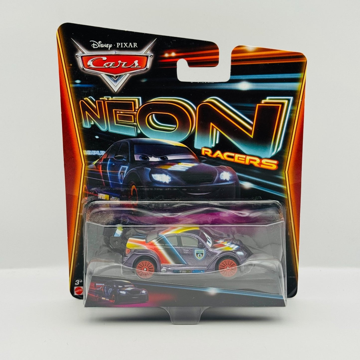 Disney Pixar Cars - NEON RACERS MAX SCHNELL WGP TROC 2014 - 1:55 Diecast