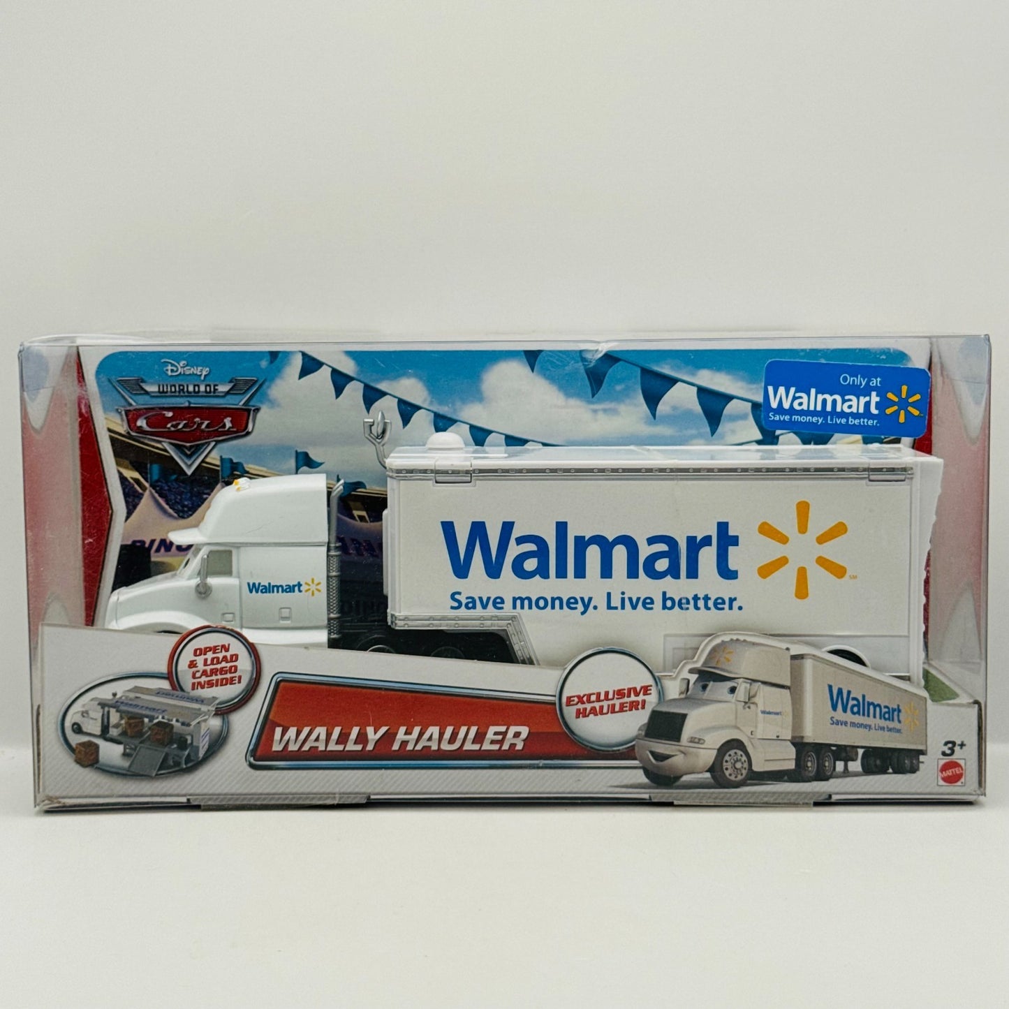 Disney Pixar Cars - WALMART WALLY HAULER Collection 2014 - 1:55 Diecast