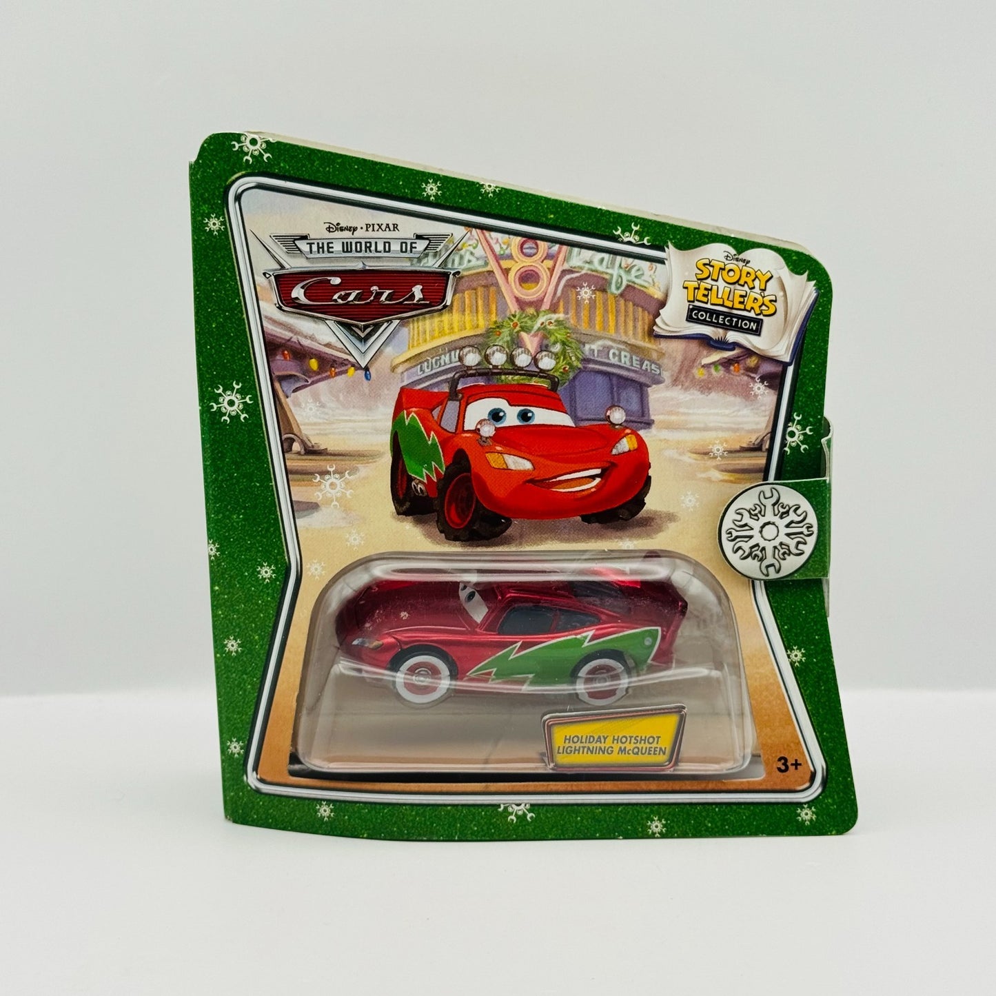 Disney Pixar Cars - Story Tellers HOLIDAY HOTSHOT MCQUEEN Christmas 1:55 Diecast