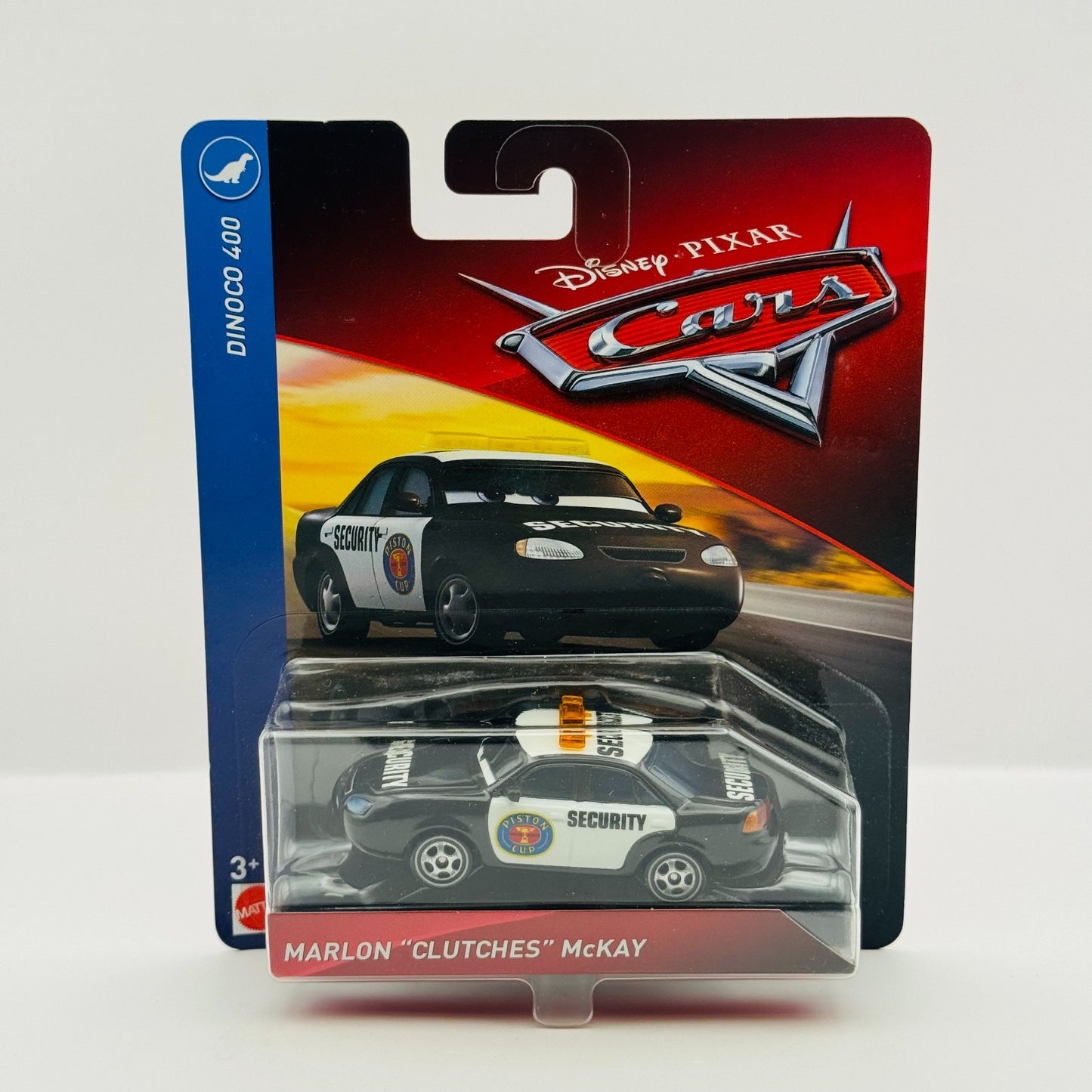 Disney Pixar Cars - MARLON CLUTCHES MCKAY Dinoco 400 2018 - 1:55 Diecast