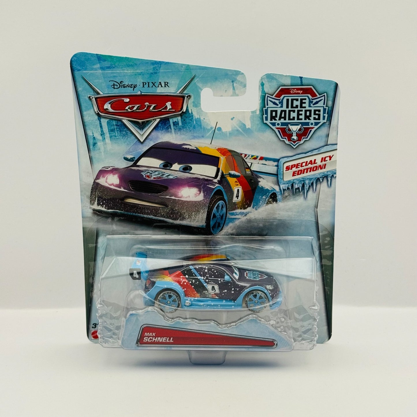 Disney Pixar Cars - ICE RACERS MAX SCHNELL WGP TROC 2015 - 1:55 Diecast