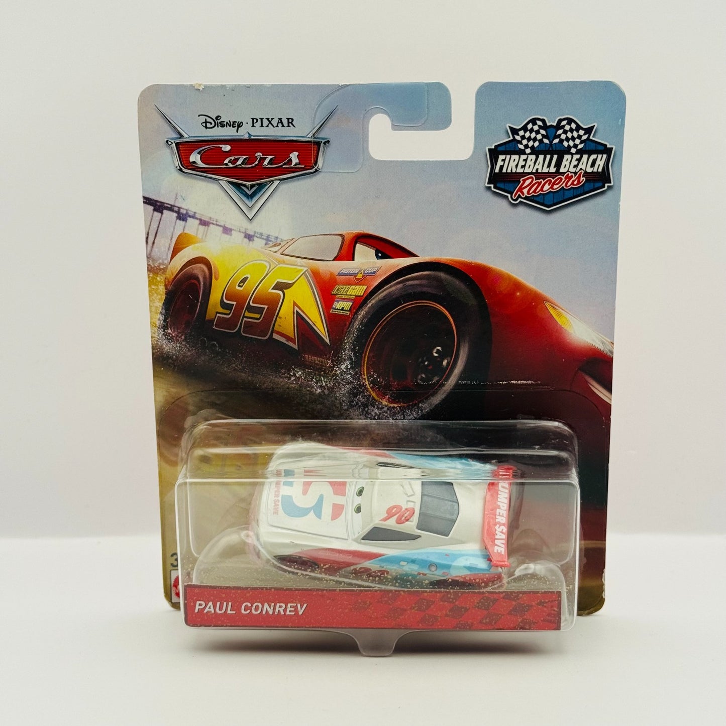 Disney Pixar Cars - FIREBALL BEACH RACERS PAUL CONREV 2018 - 1:55 Diecast