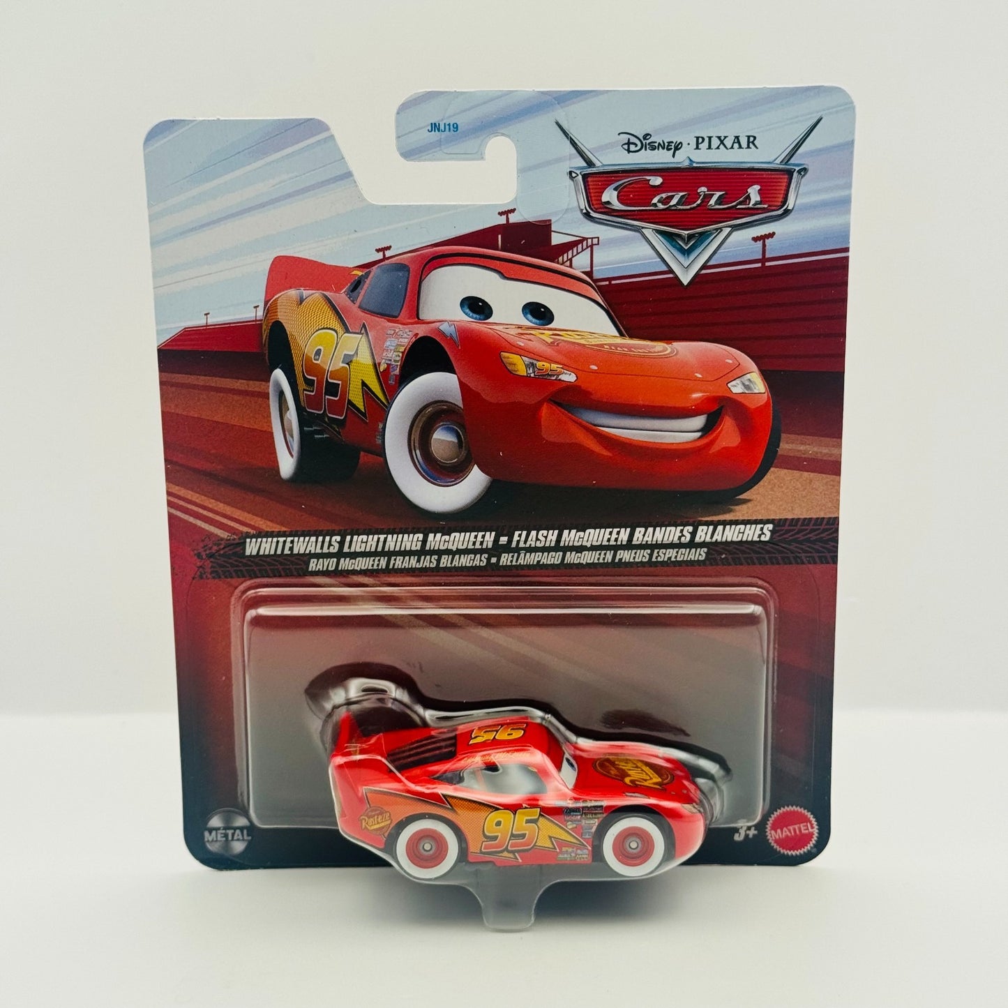 Disney Pixar Cars WHITEWALLS LIGHTNING MCQUEEN *PROMO* 2026 CHINA - 1:55 Diecast