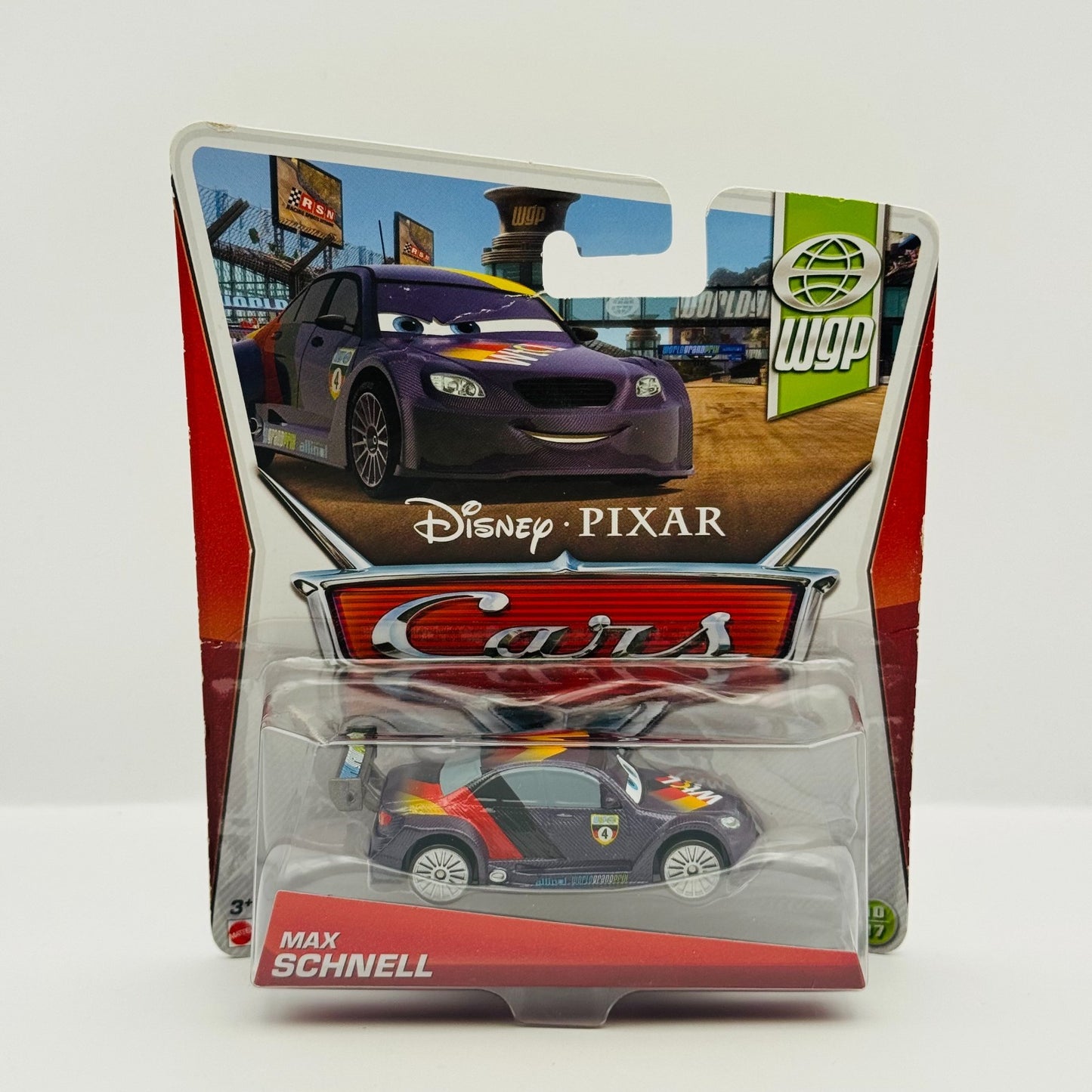 Disney Pixar Cars - MAX SCHNELL (MERCEDES C CLASS) WGP 2013 - 1:55 Diecast