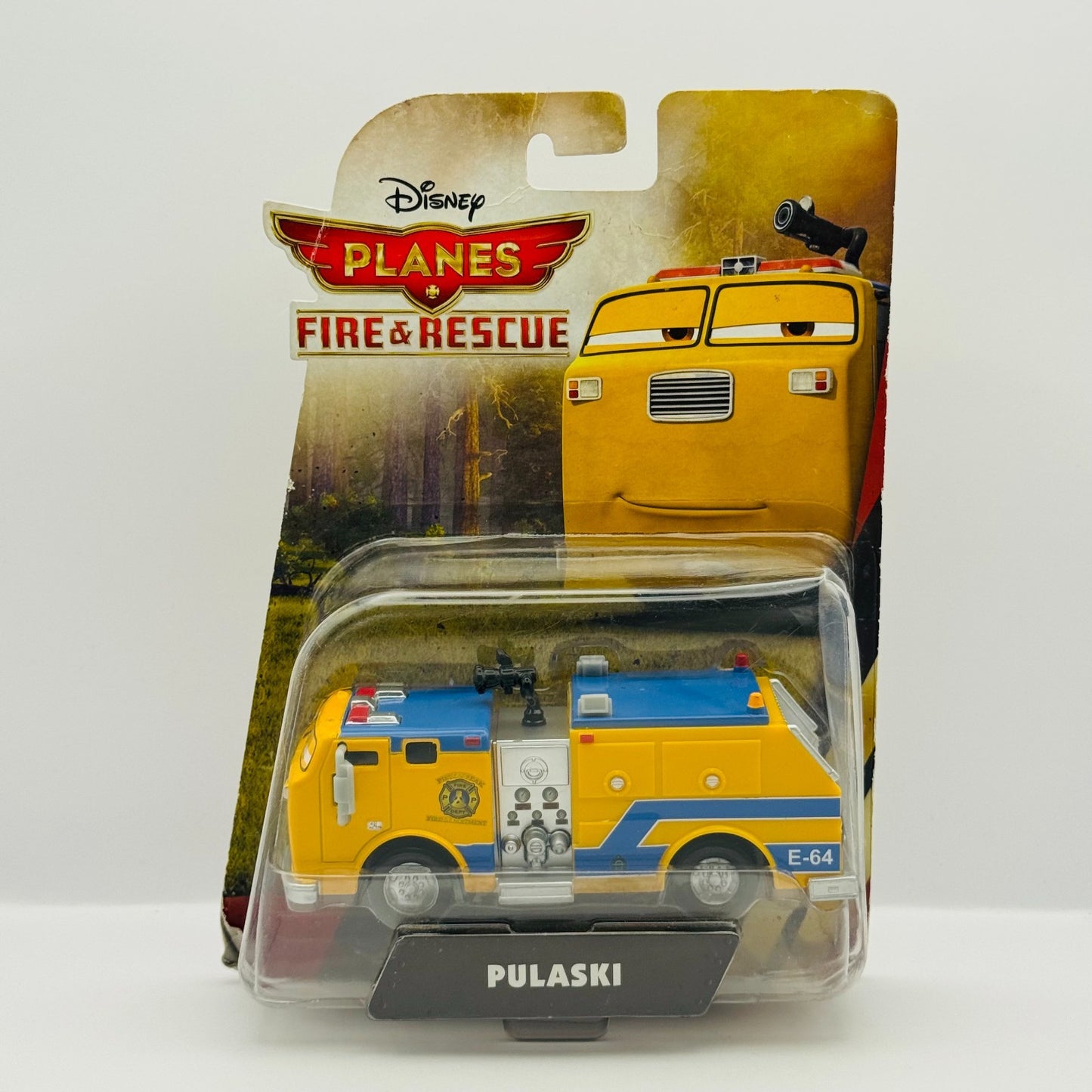 Disney Planes & Pixar Cars - PULASKI Fire & Rescue 2014 - 1:55 Diecast