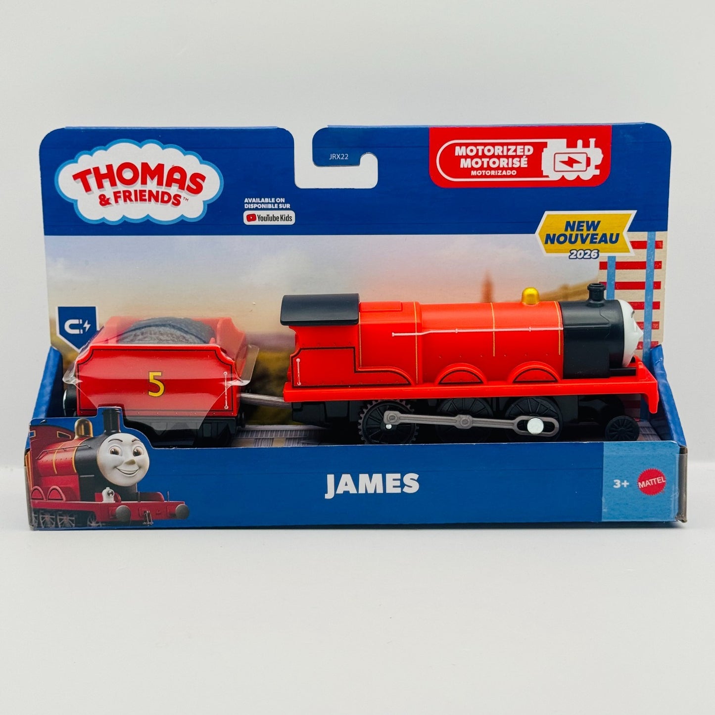 Thomas & Friends - MOTORIZED TRACKMASTER JAMES 2026 - Magnetic