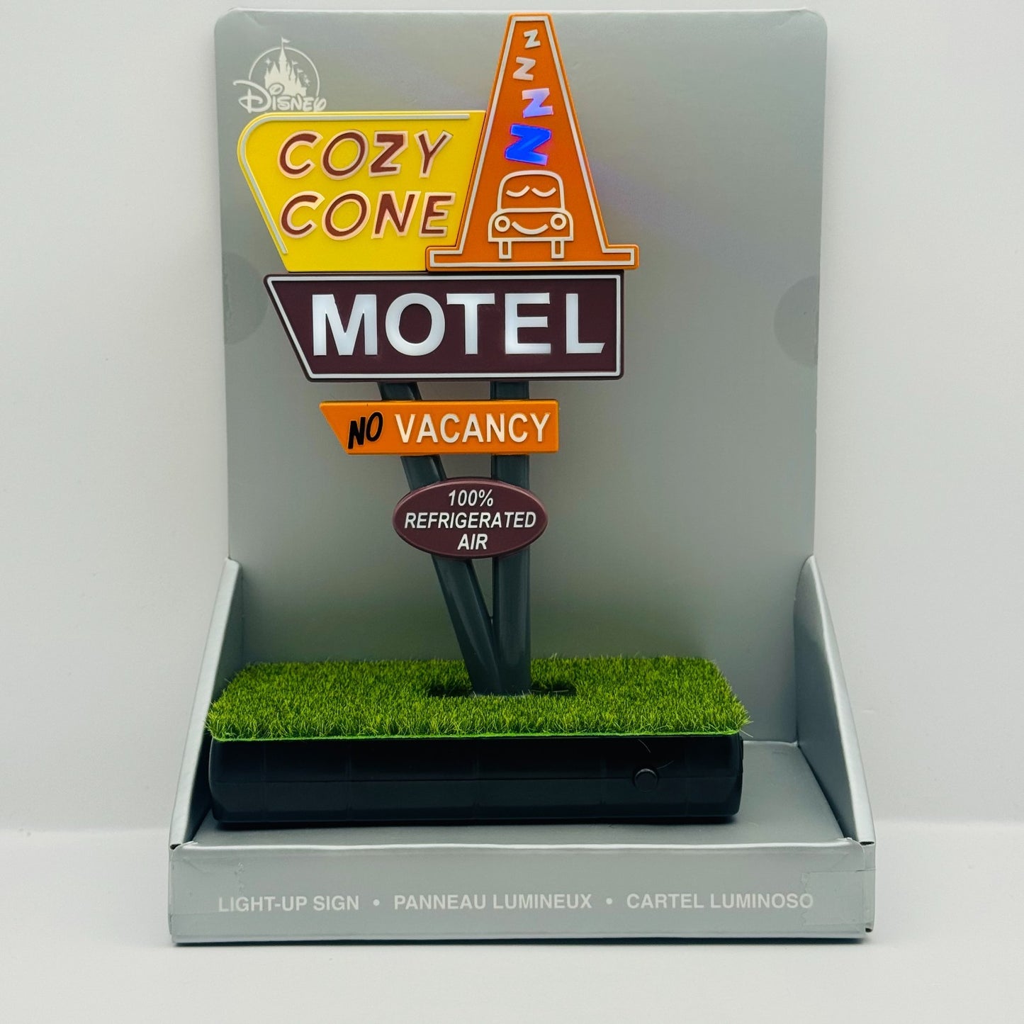Disney Pixar Cars - LIGHT-UP COZY CONE MOTEL SIGN CARS LAND EXCLUSIVE