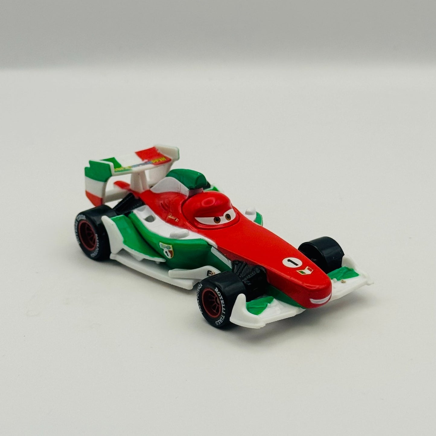 Disney Pixar Cars - FRANCESCO BERNOULLI WGP Cars 2 2011 - 1:55 Diecast