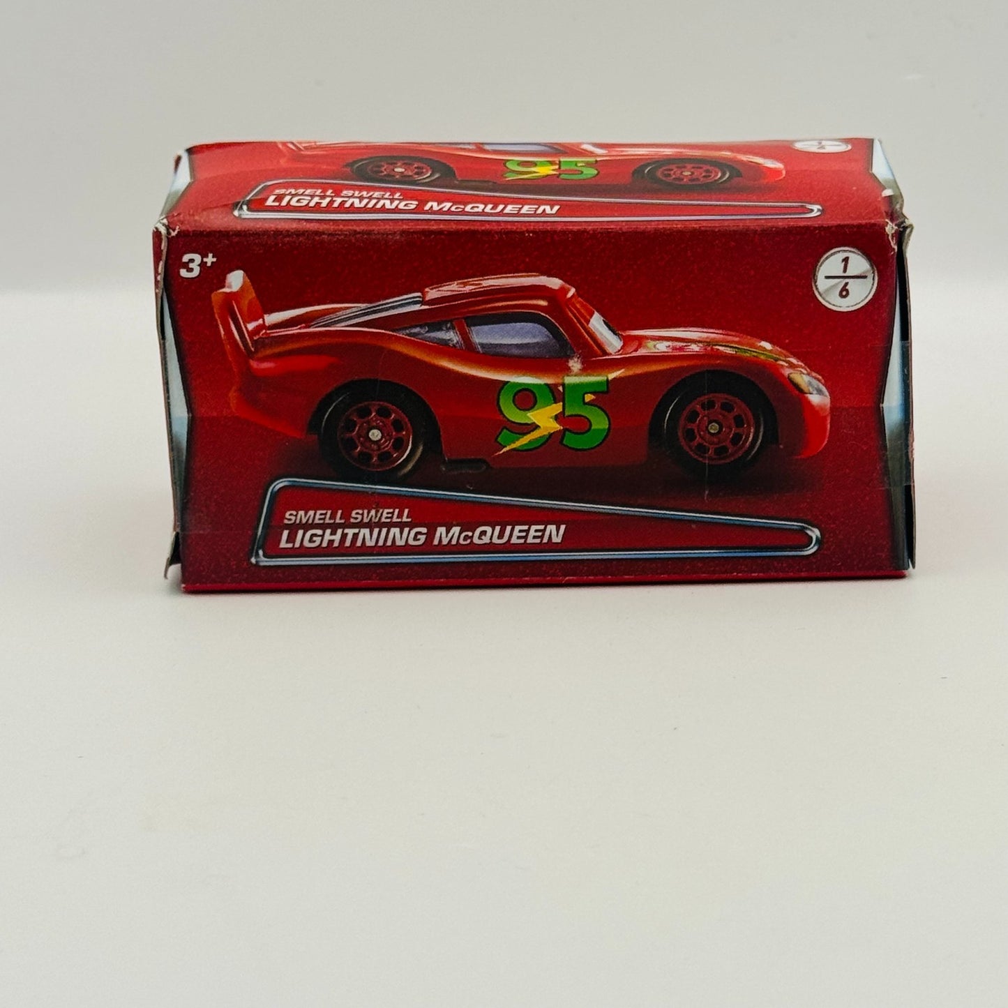 Disney Pixar Cars - SMELL SWELL LIGHTNING MCQUEEN Boxes 2016 - 1:55 Diecast