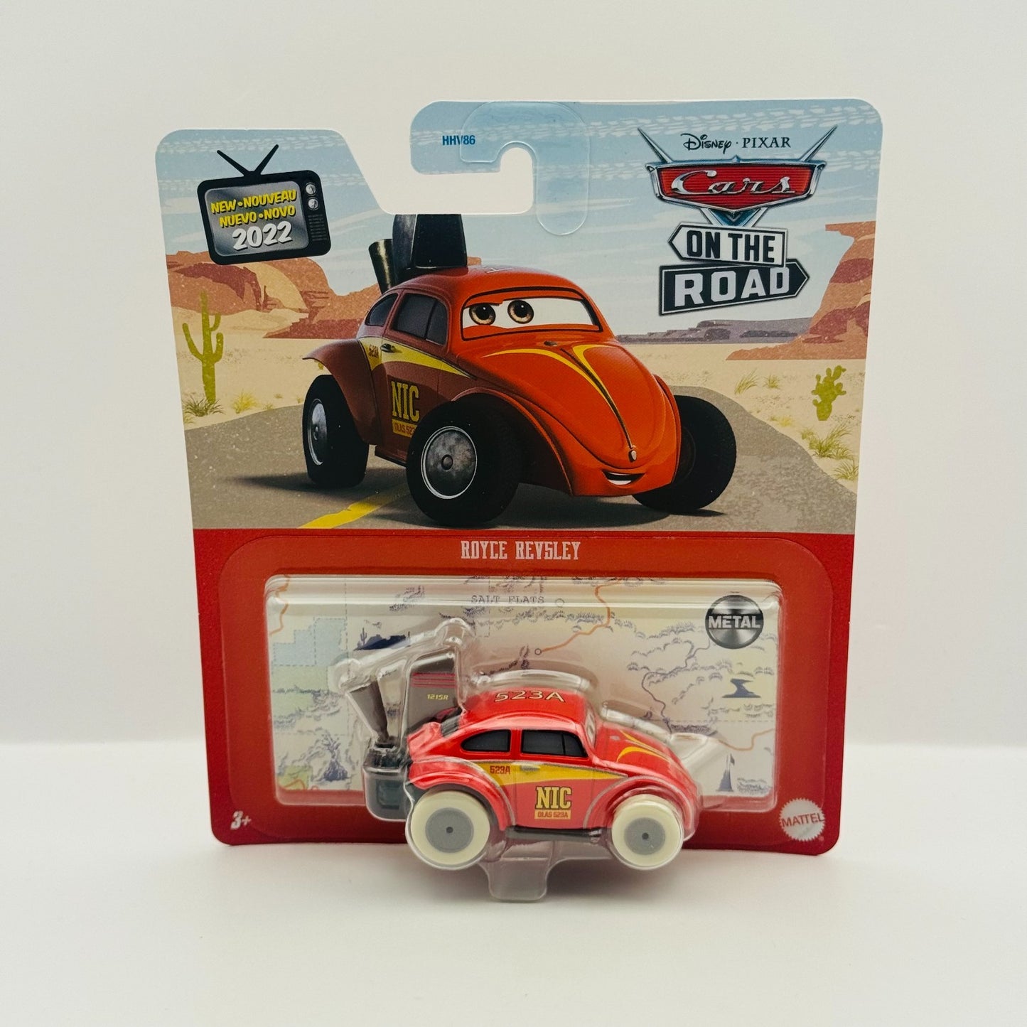 Disney Pixar Cars - ROYCE REVSLEY SALT FLATS On The Road 2022 - 1:55 Diecast
