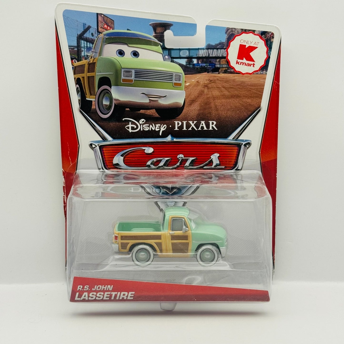 Disney Pixar Cars - R.S. JOHN LASSETIRE DELUXE K-Mart Promo 2013 - 1:55 Diecast