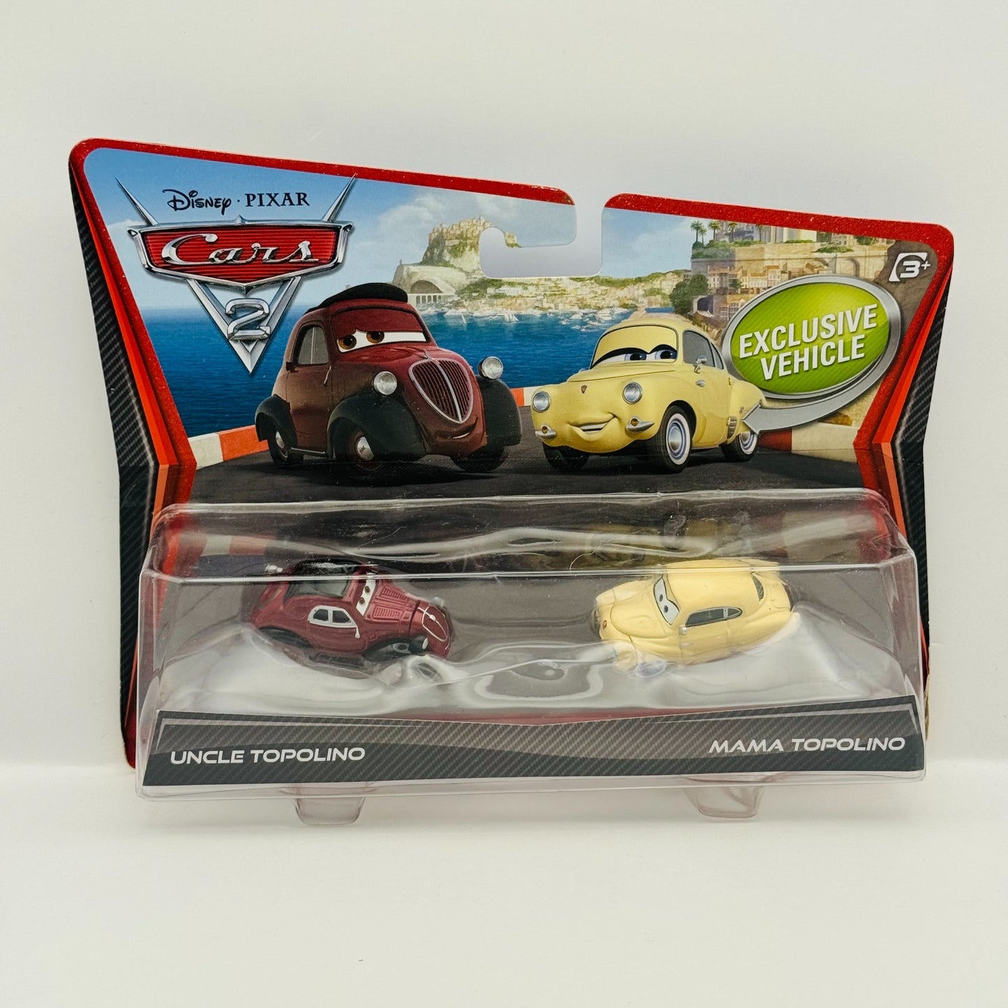 Disney Pixar Cars - MAMA TOPOLINO & UNCLE TOPOLINO Cars 2 2011 - 1:55 Diecast
