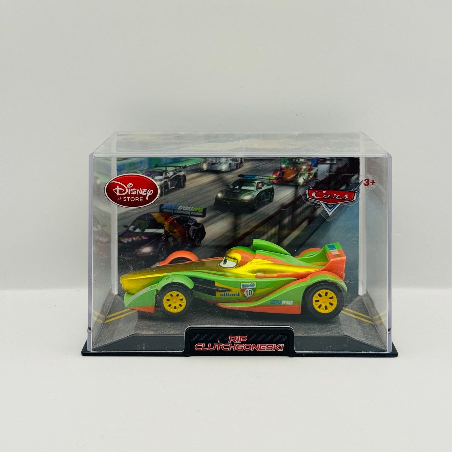 Disney Pixar Cars - METALLIC RIP CLUTCHGONESKI Disney Store - 1:43 Diecast