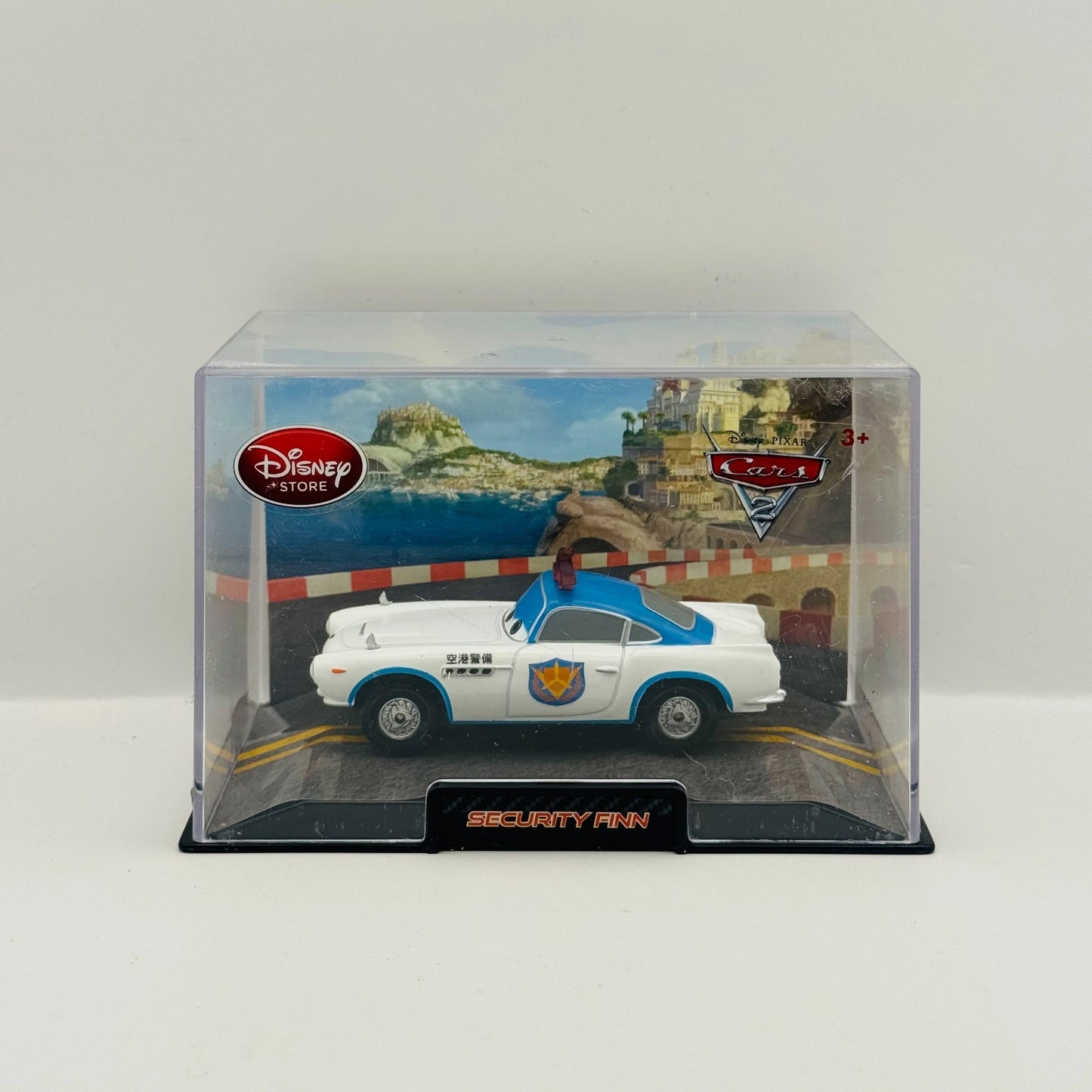 Disney Pixar Cars - SECURITY GUARD FINN Disney Store - 1:43 Diecast