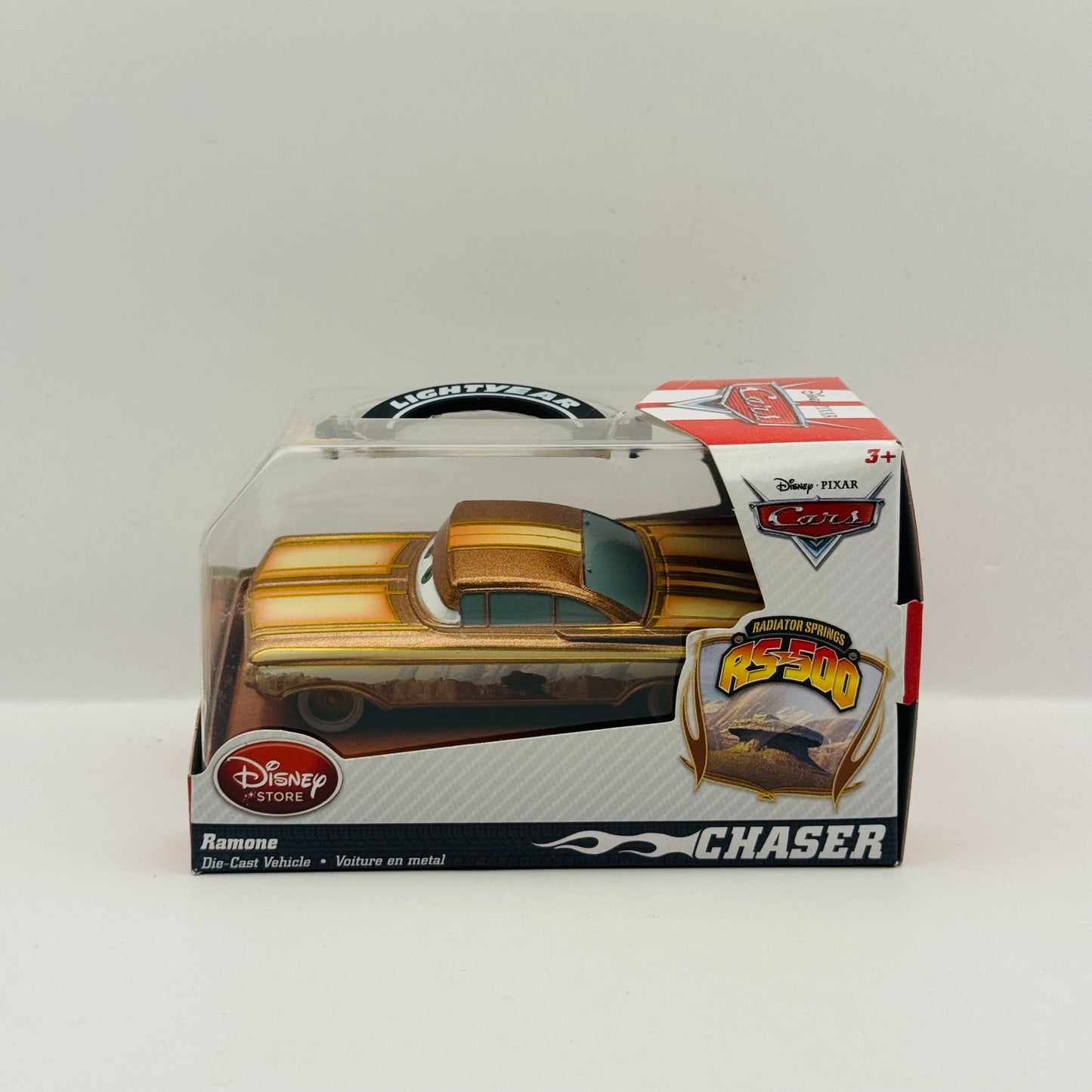 Disney Pixar Cars - RS 500 1/2 RAMONE CHASER Disney Store - 1:43 Diecast