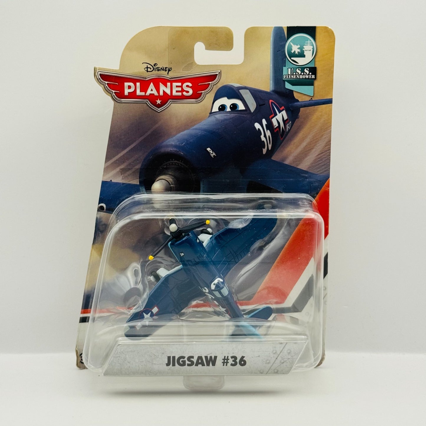 Disney Planes & Pixar Cars - JIGSAW #36 U.S.S. Flysenhower 2016 - 1:55 Diecast