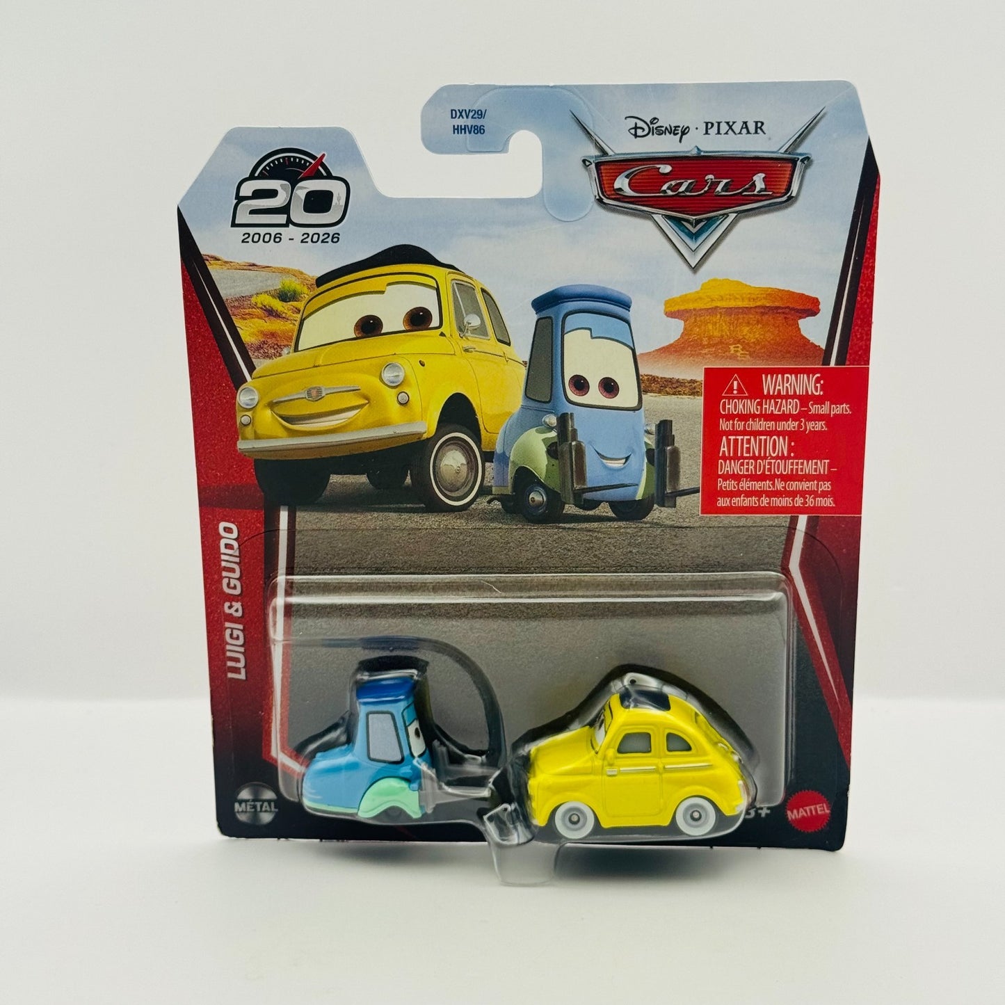 Disney Pixar Cars - LUIGI & GUIDO 2026 - 1:55 Diecast