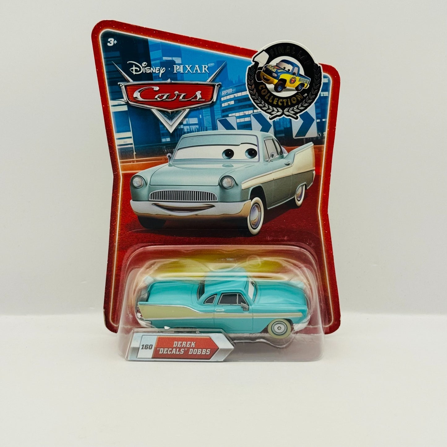 Disney Pixar Cars - DEREK DECALS DOBBS Final Lap 2010 - 1:55 Diecast
