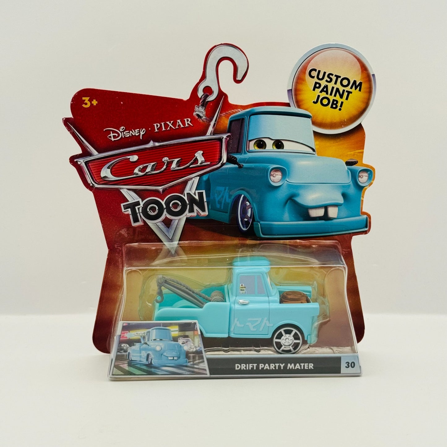 Disney Pixar Cars Toon - DRIFT PARTY MATER Tokyo Mater 2010 - 1:55 Diecast