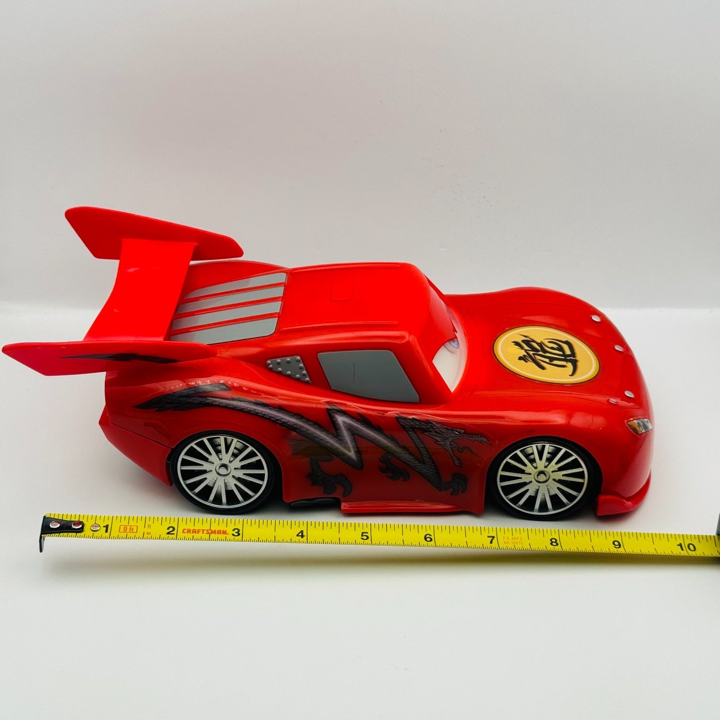 Disney Pixar Cars - 10” 1:24 Scale DRAGON LIGHTNING MCQUEEN Tokyo Mater LIGHTS
