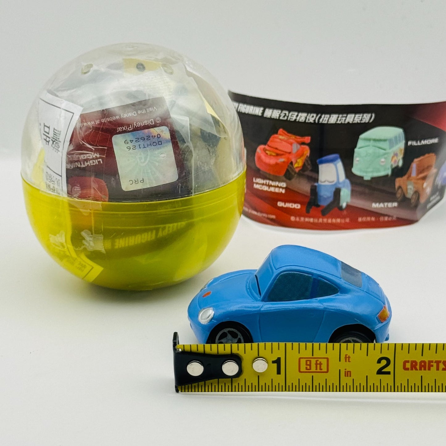 Disney Pixar Cars - Capsule Tomica SLEEPING SALLY Mini Figurine