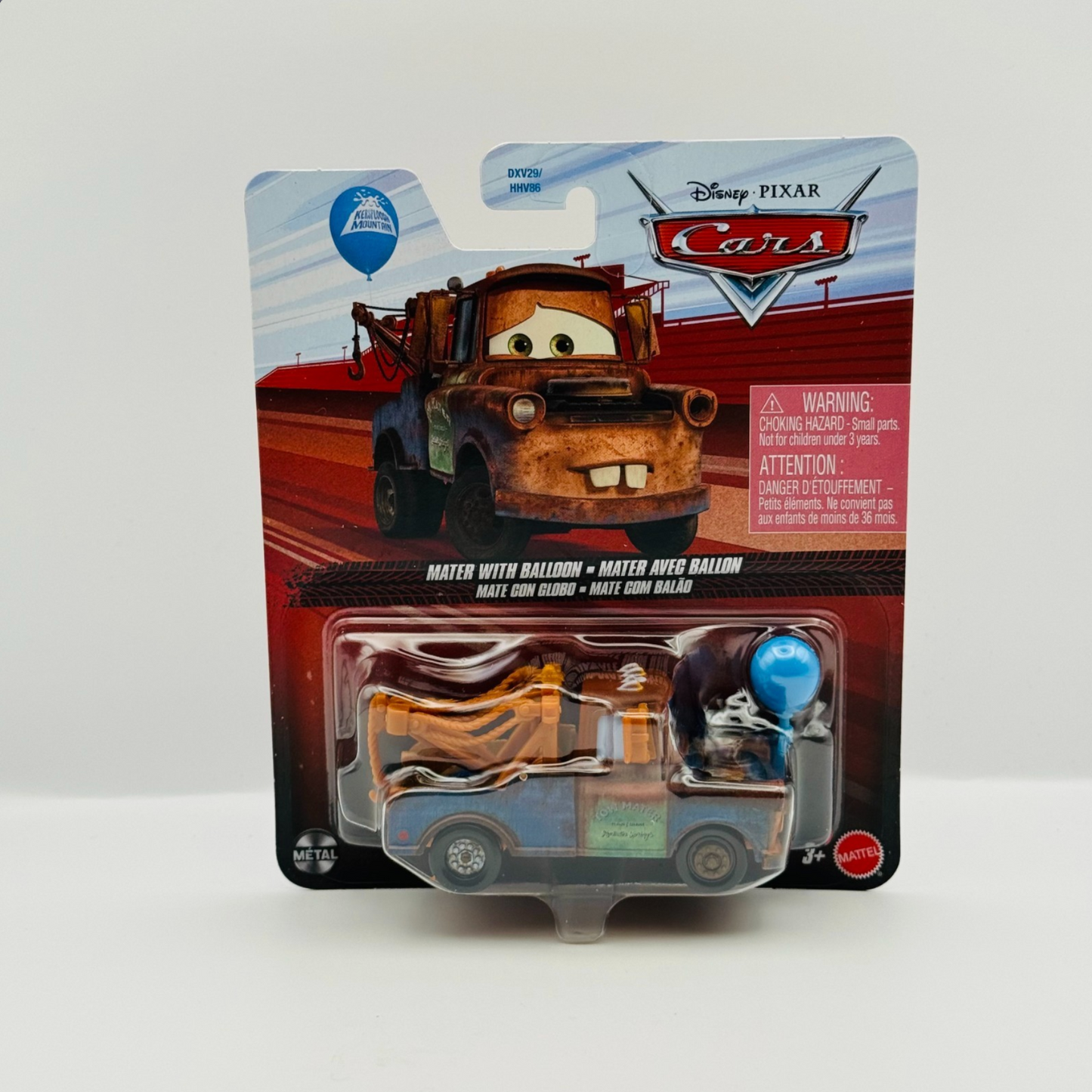 Disney Pixar Cars - MATER WITH BALLOON 2026 - 1:55 Diecast