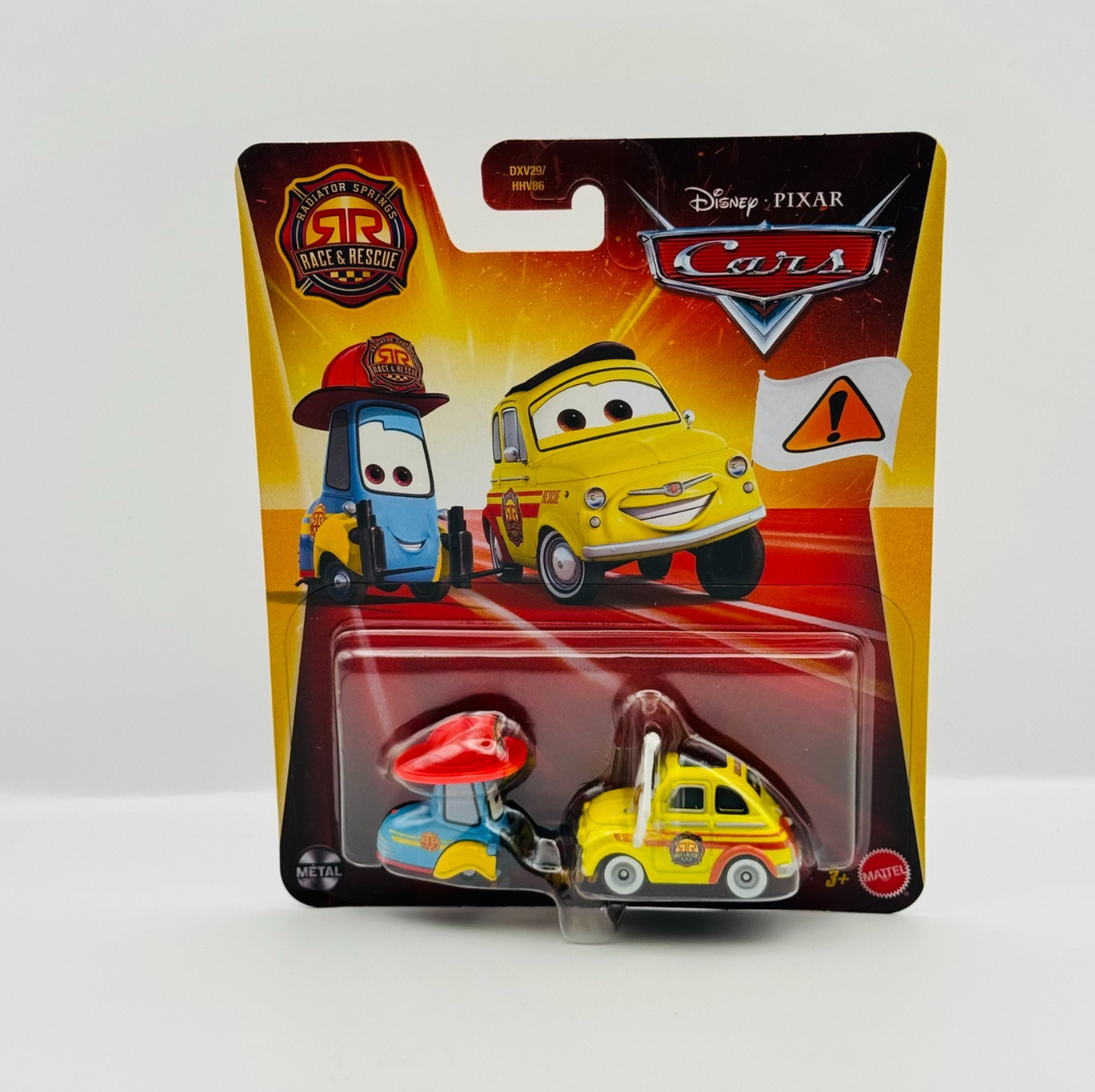 Disney Pixar Cars - RACE & RESCUE FIREFIGHTER GUIDO & LUIGI 2026 - 1:55 Diecast