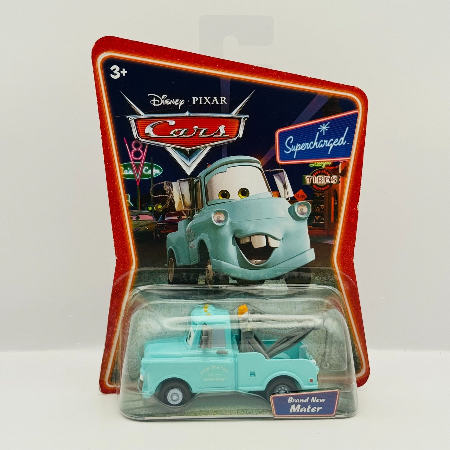 Disney Pixar Cars - HEYDAY BRAND NEW MATER BLUE Supercharged 2007 - 1:55 Diecast