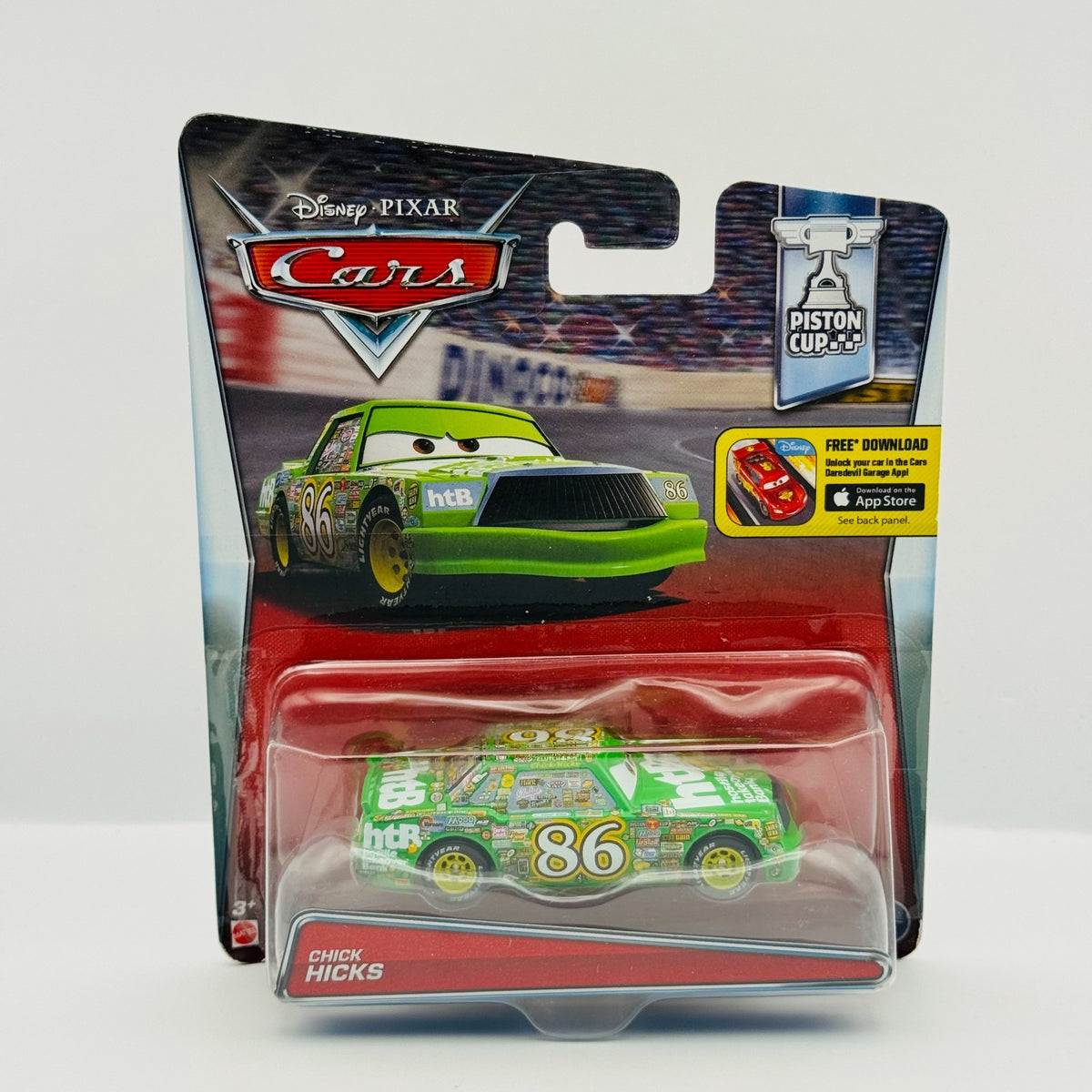 Disney Pixar Cars - CHICK HICKS HTB Piston Cup 2016 - 1:55 Diecast