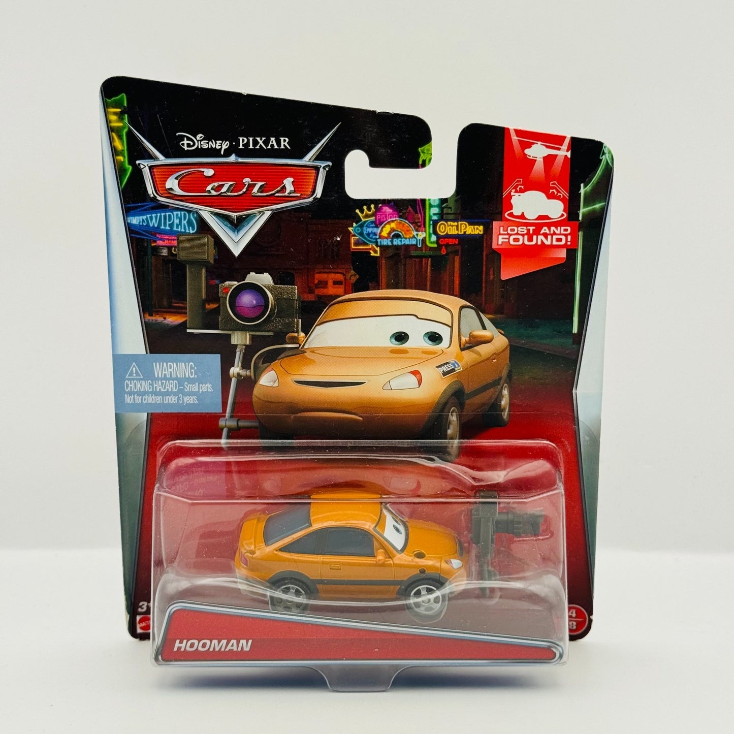 Disney Pixar Cars - HOOMAN Lost & Found 2015 - 1:55 Diecast