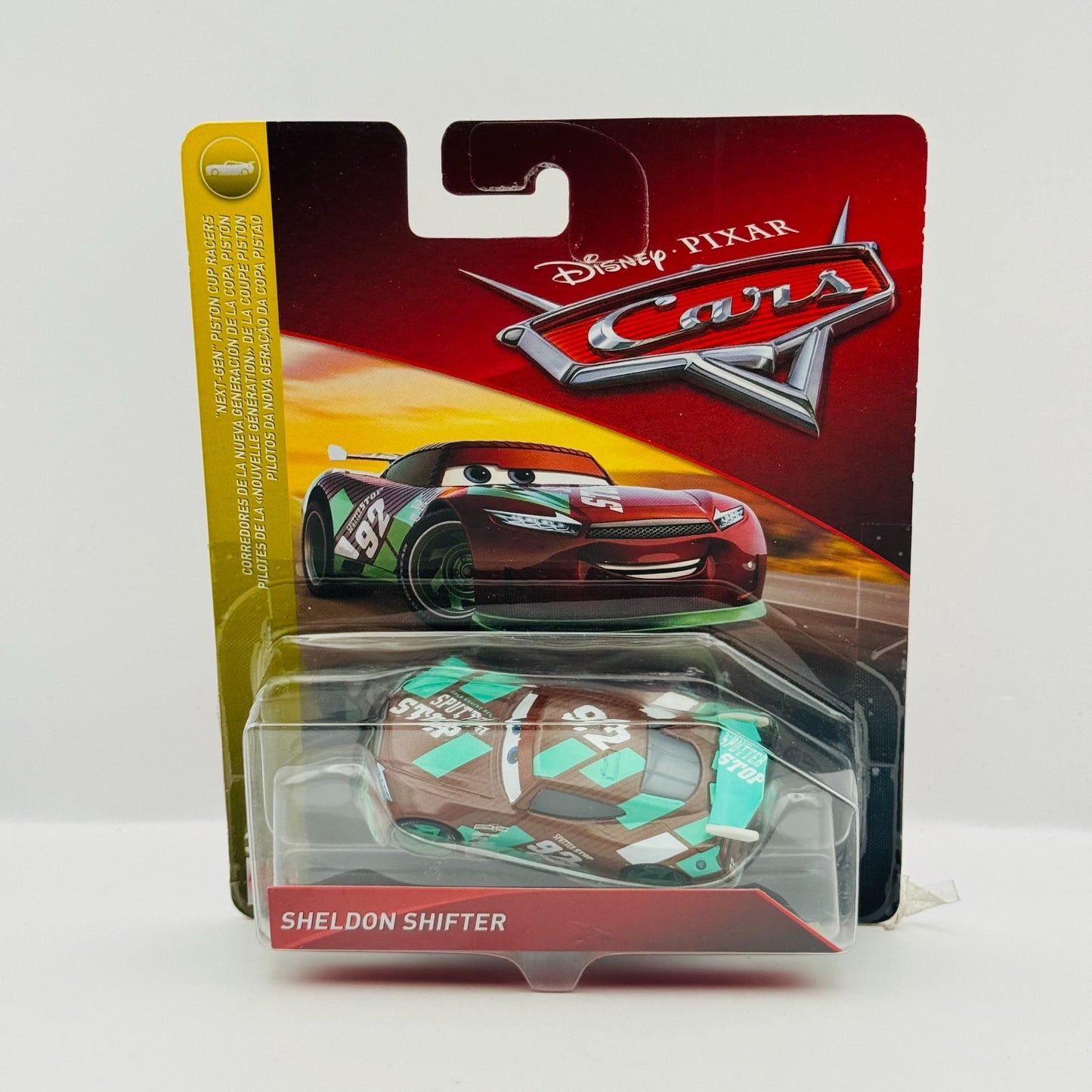 Disney Pixar Cars - SHELDON SHIFTER SPUTTER STOP Next Gen 2018 - 1:55 Diecast