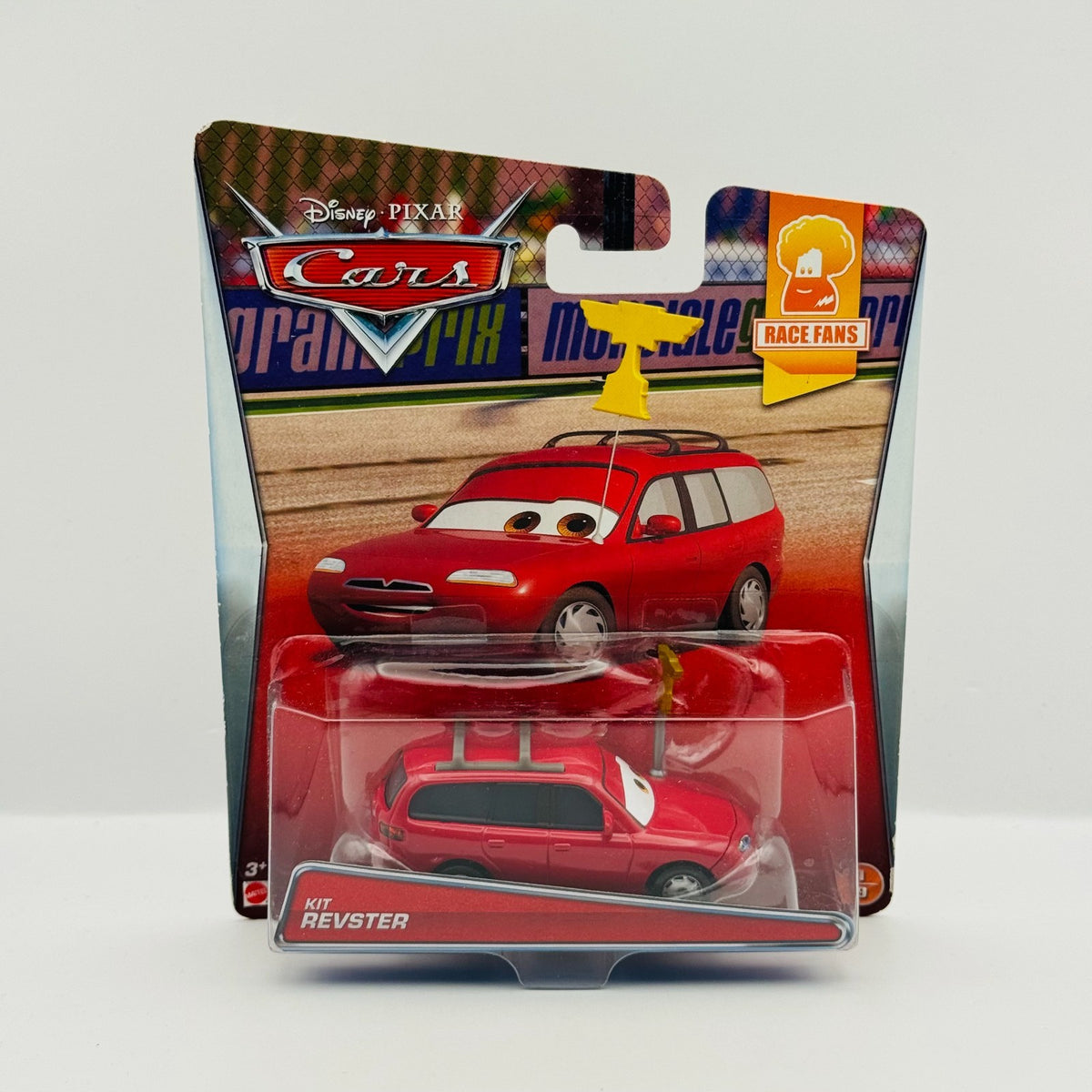 Disney Pixar Cars - KIT REVSTER Race Fans 2015 - 1:55 Diecast