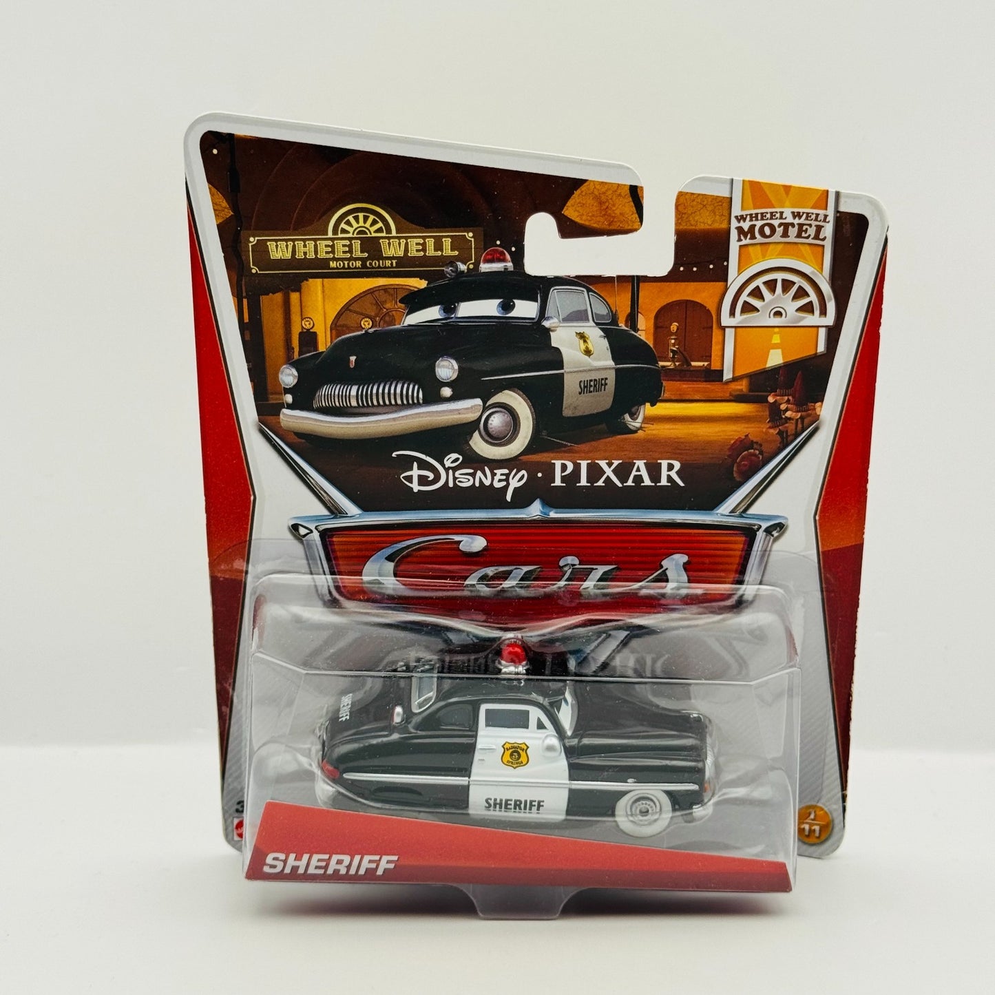 Disney Pixar Cars - SHERIFF Wheel Well Motel 2013 - 1:55 Diecast