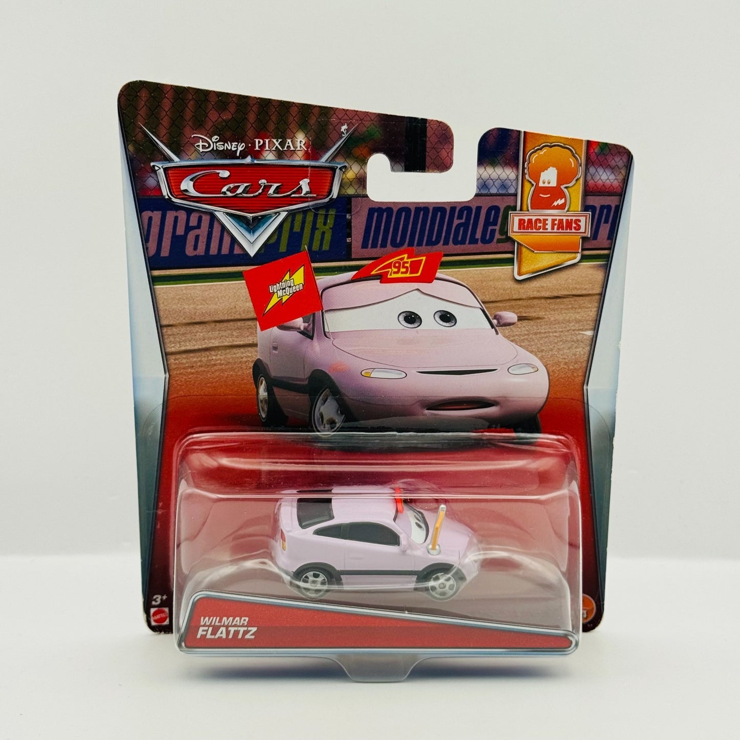 Disney Pixar Cars - WILMAR FLATZ Race Fans 2017 - 1:55 Diecast