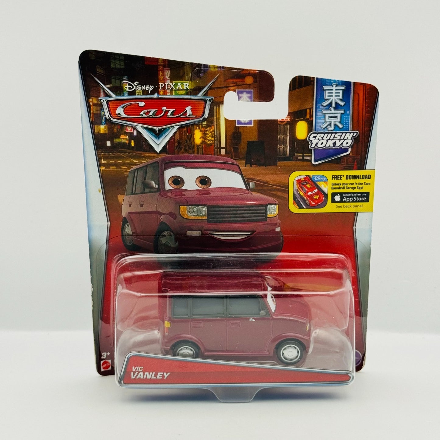 Disney Pixar Cars - VIC VANLEY Cruisin' Tokyo 2016 - 1:55 Diecast